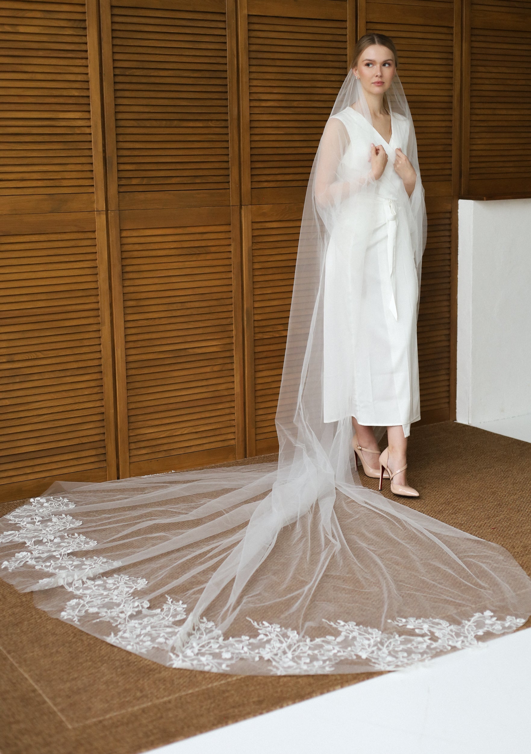 CAITLYN WEDDING VEIL - MariaVeils