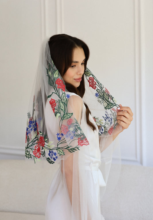 DAISY WEDIING VEIL - MariaVeils