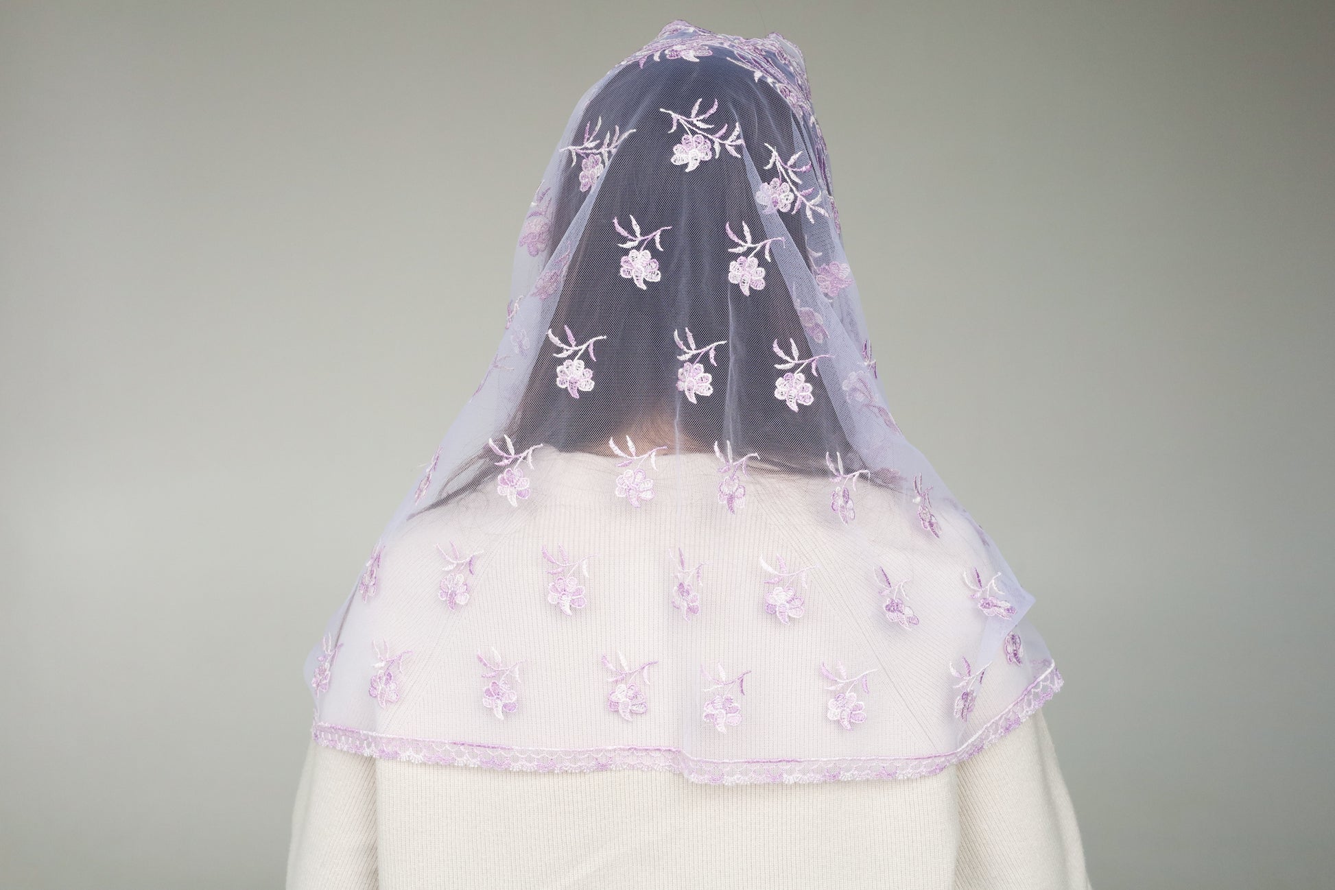 GRADIENT PURPLE VEIL - MariaVeils