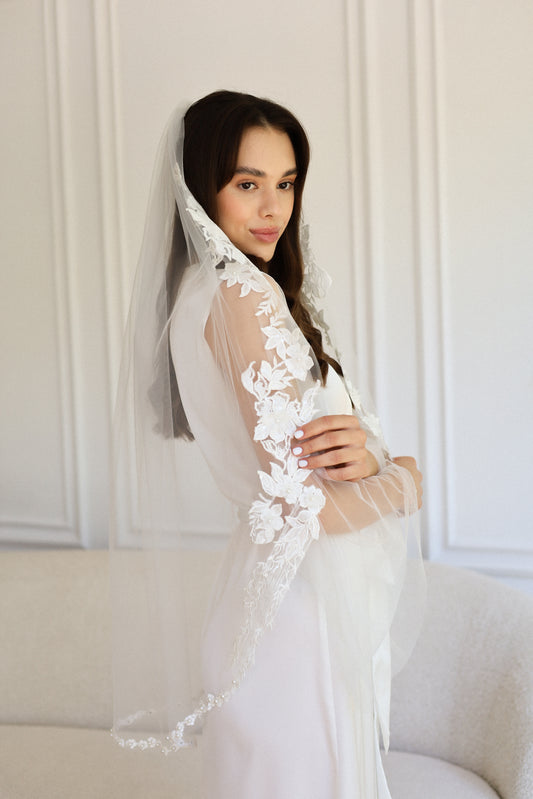 CLAIRE WEDDING VEIL - MariaVeils