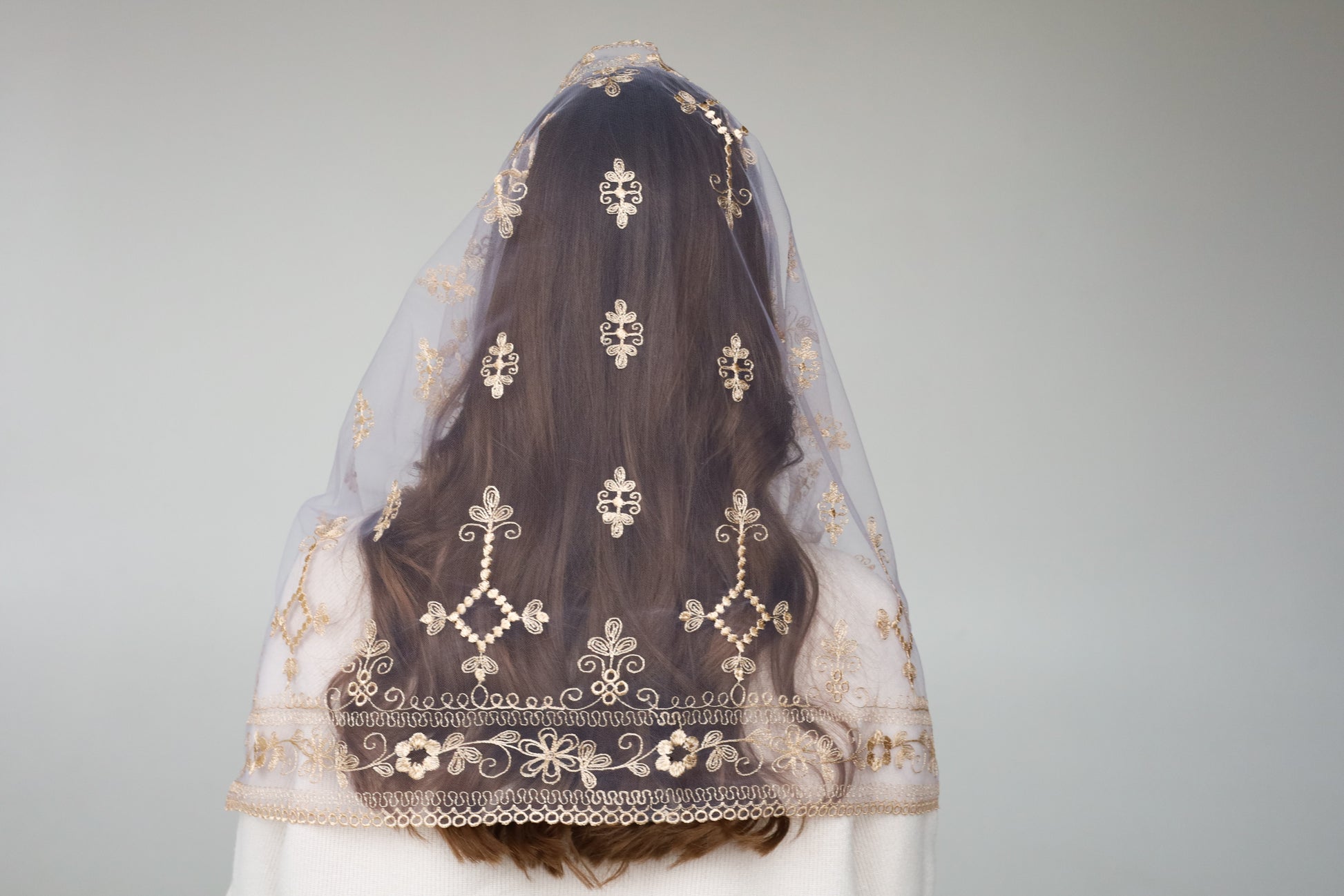 Gold Chapel Veil - MariaVeils
