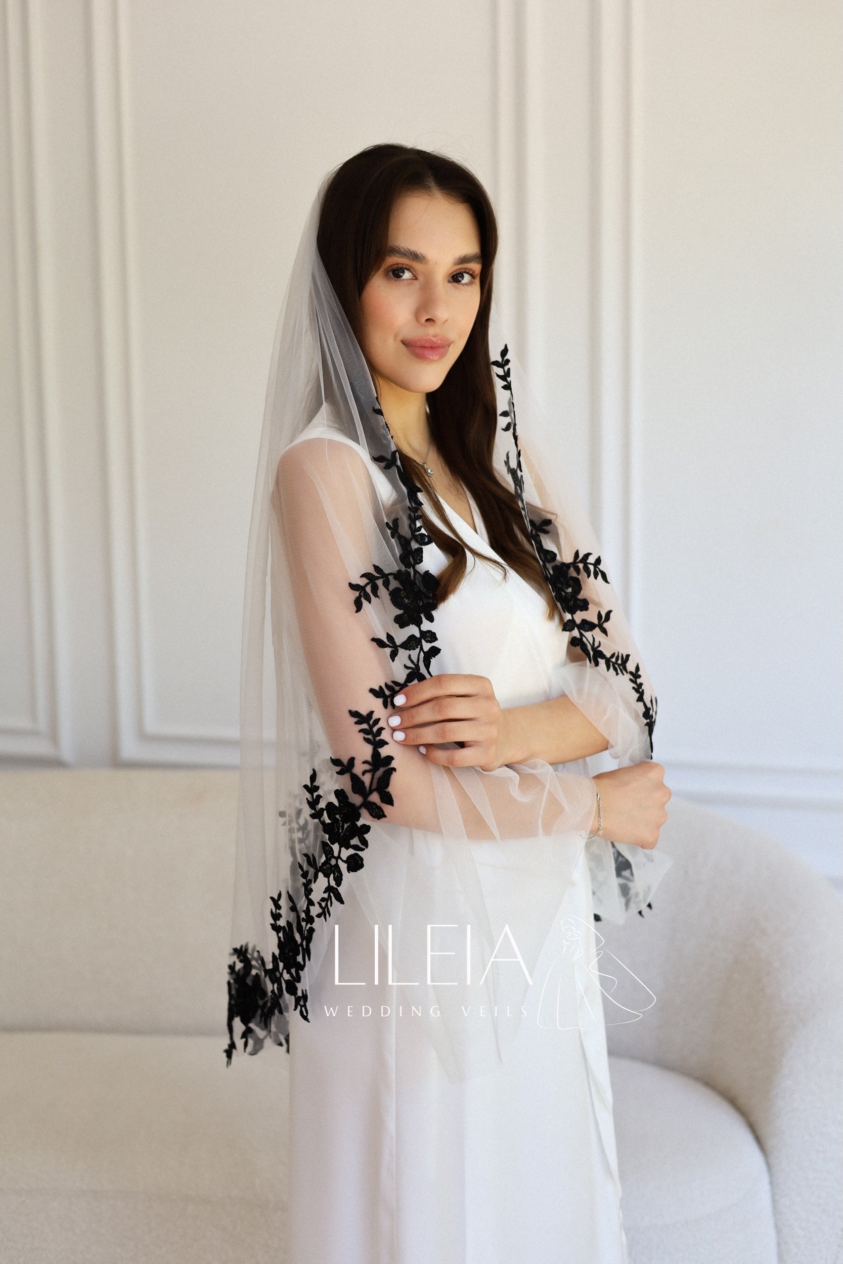 HARPER WEDDING VEIL - MariaVeils