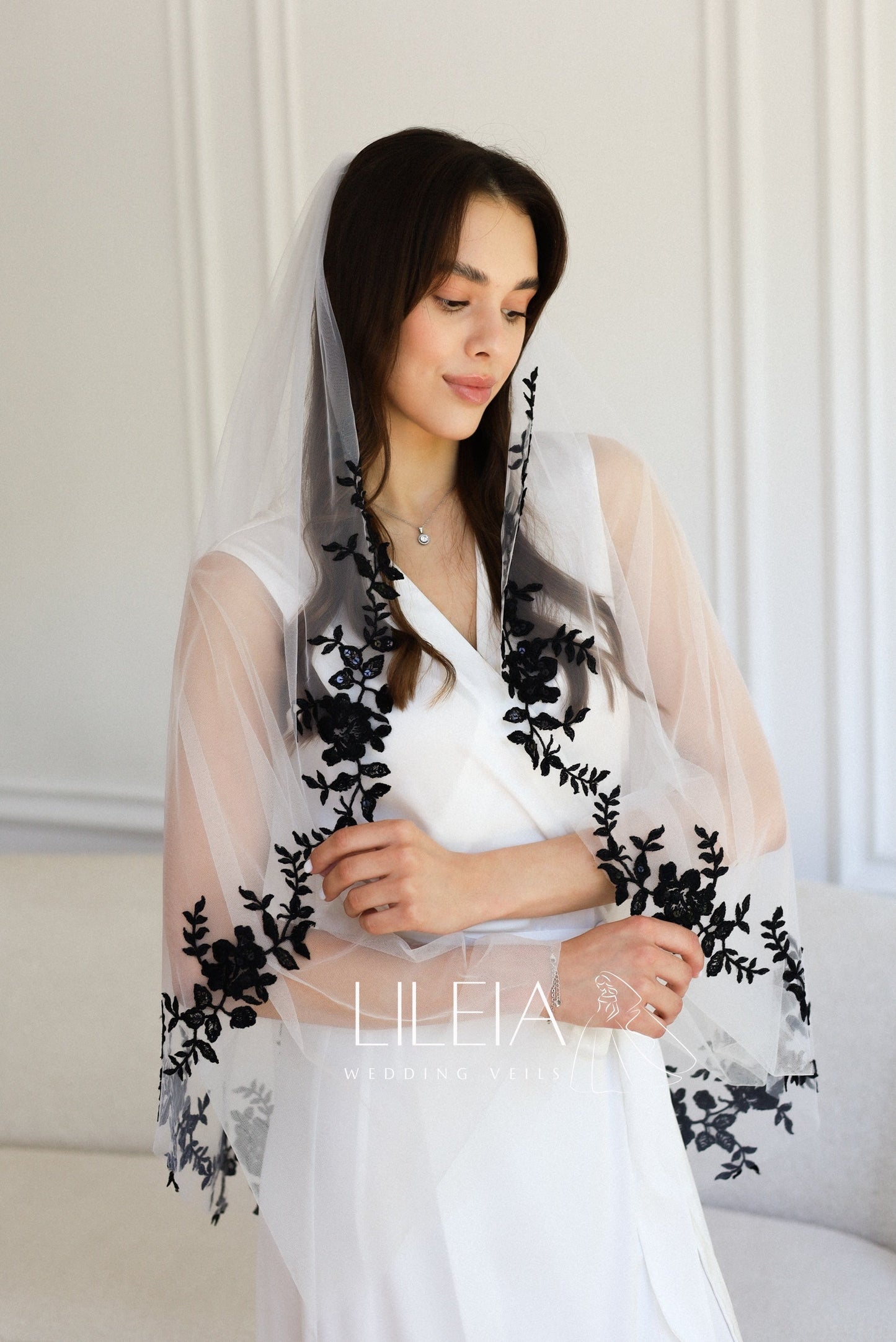 HARPER WEDDING VEIL - MariaVeils