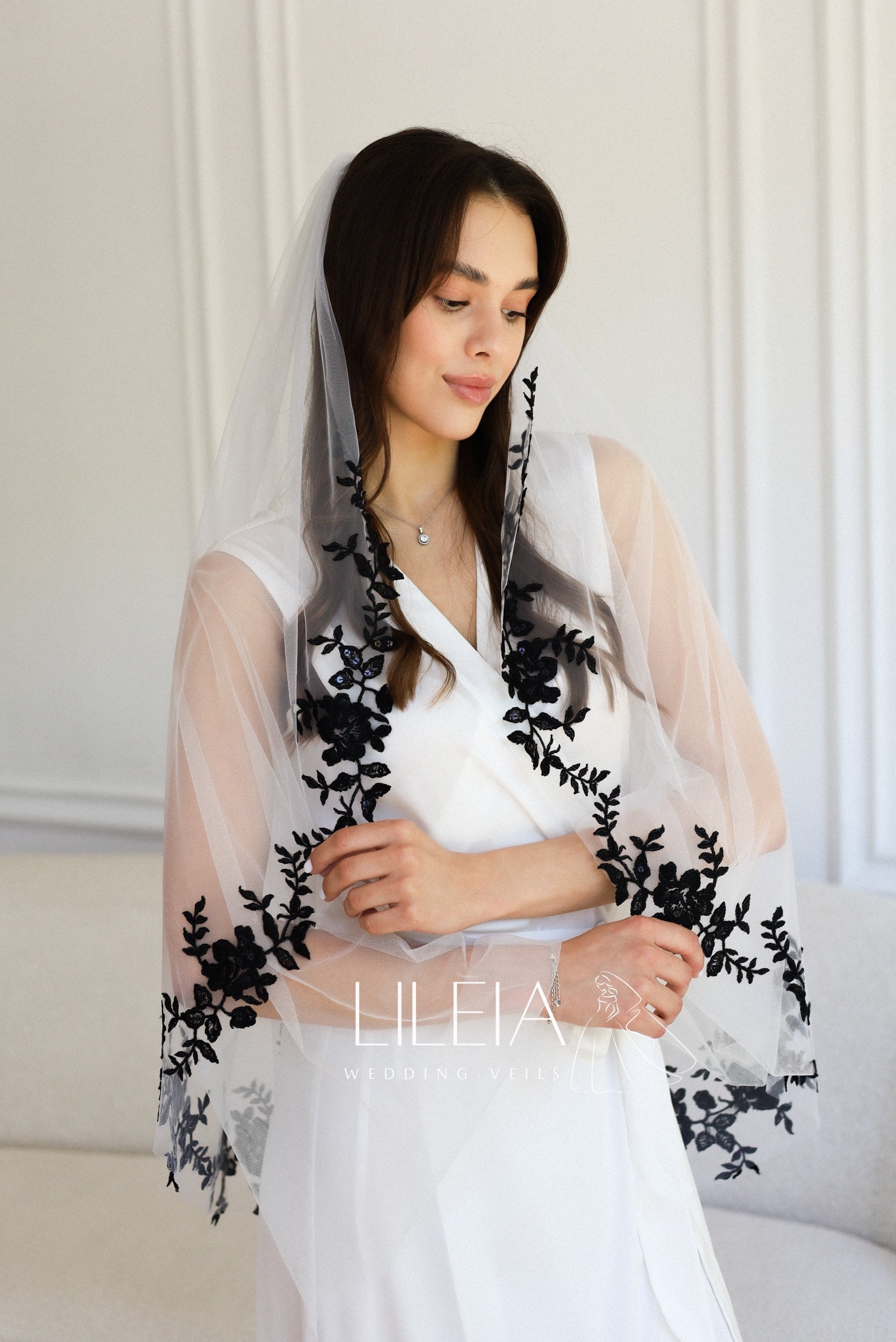 HARPER WEDDING VEIL - MariaVeils