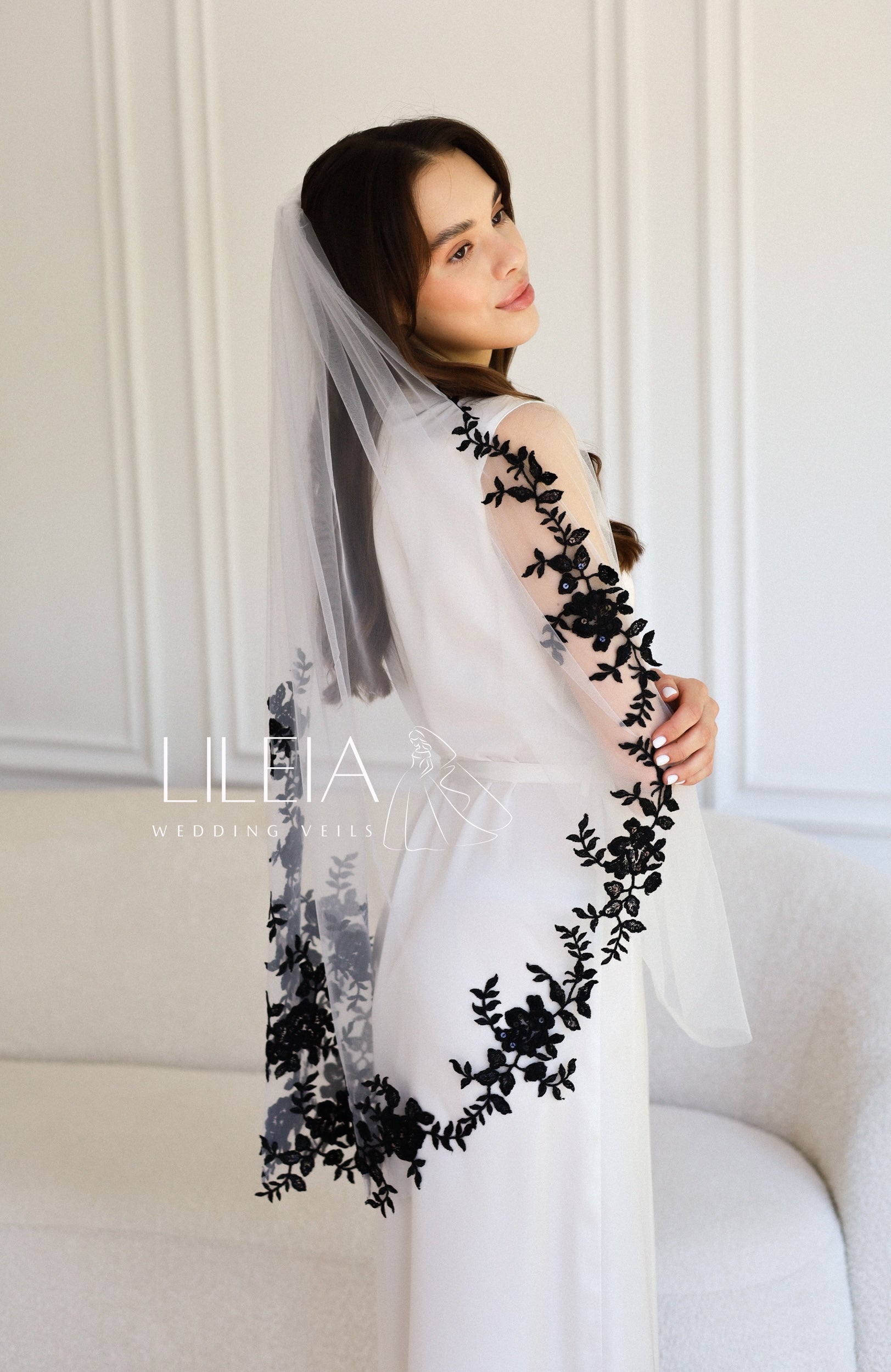 HARPER WEDDING VEIL - MariaVeils
