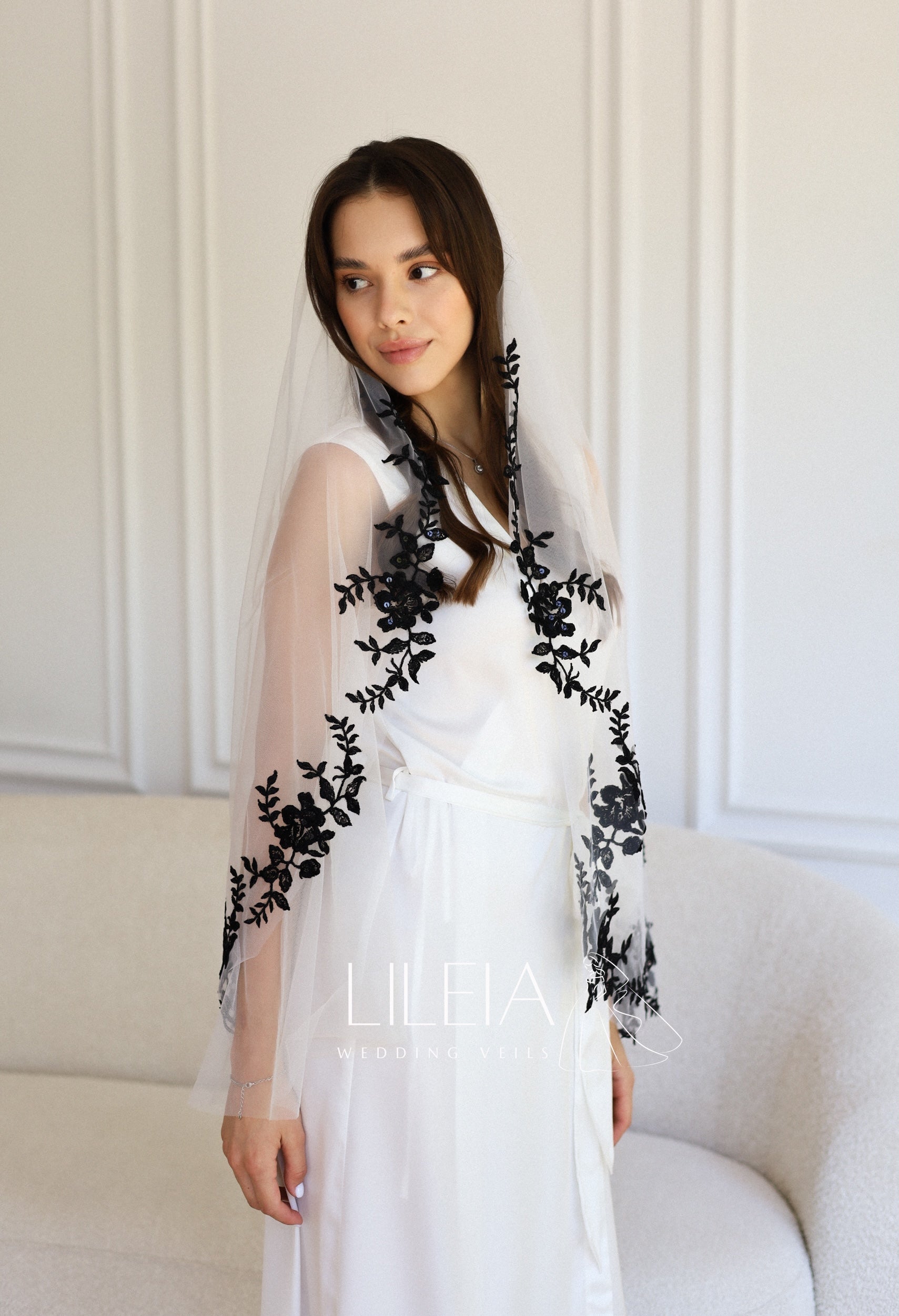 HARPER WEDDING VEIL - MariaVeils