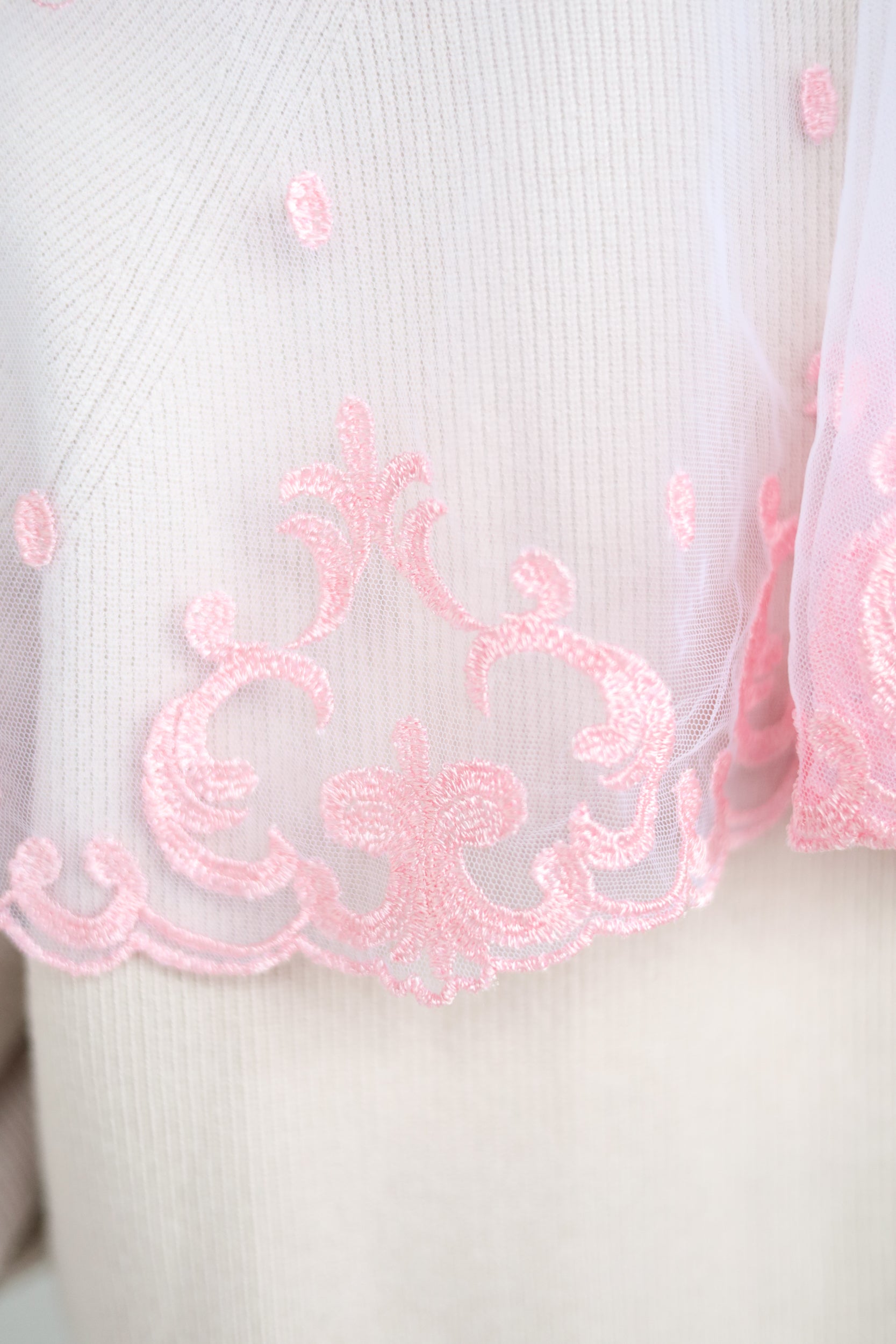 LONG PINK VEIL - MariaVeils