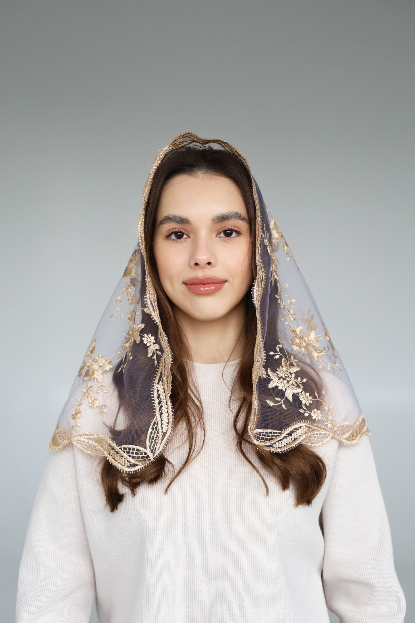 GOLD & PURPLE VEIL - MariaVeils