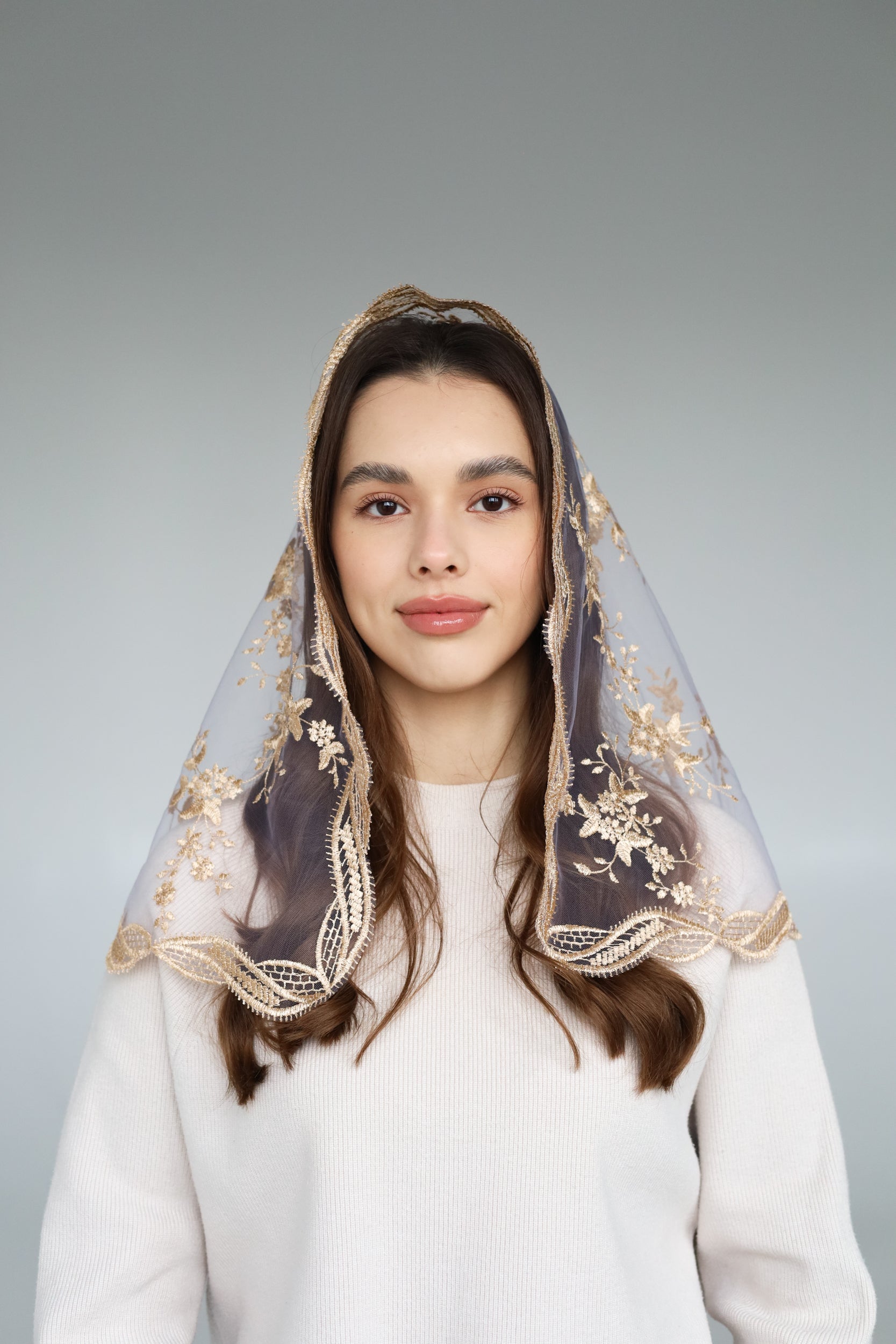 GOLD & PURPLE VEIL - MariaVeils