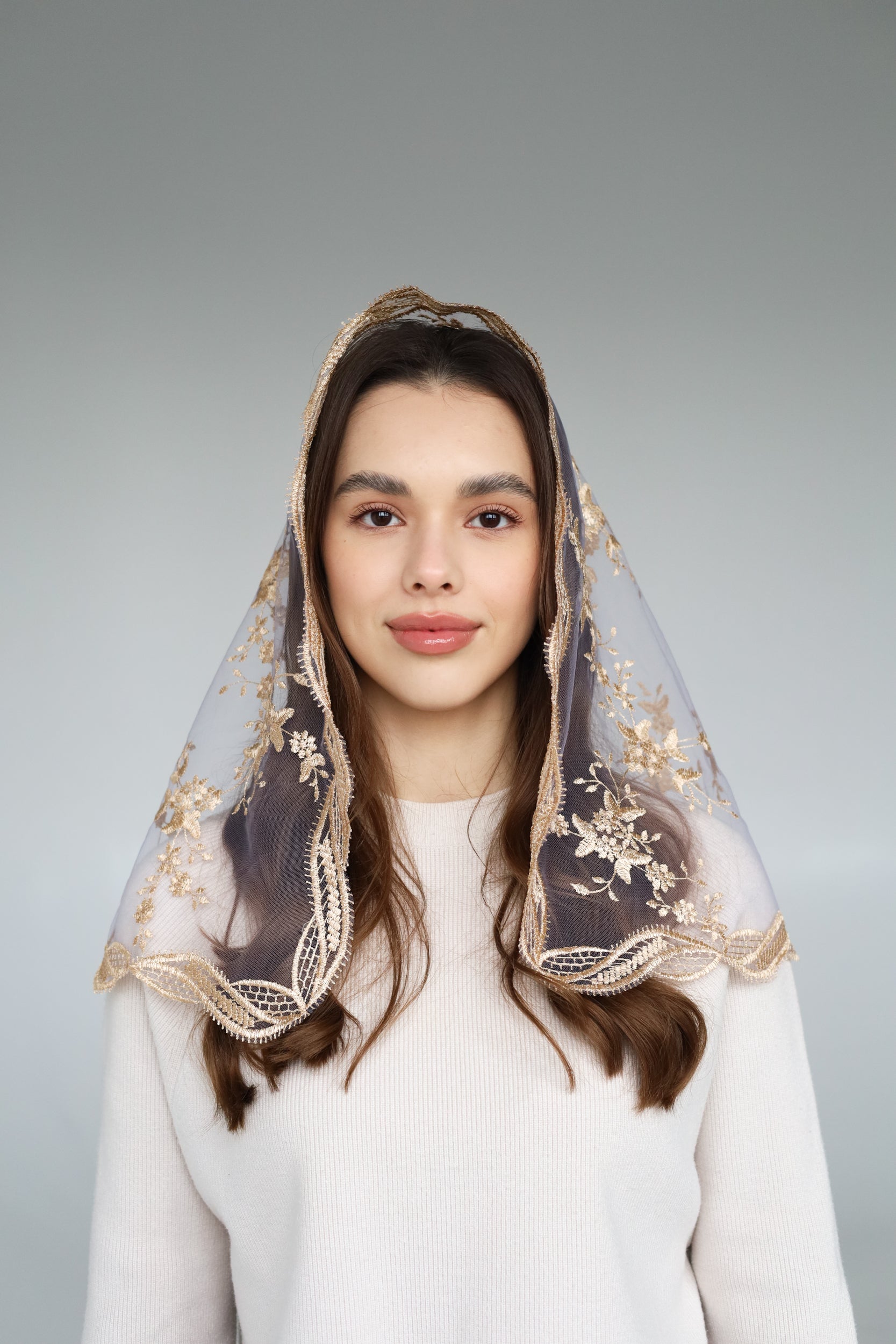 GOLD & PURPLE VEIL - MariaVeils
