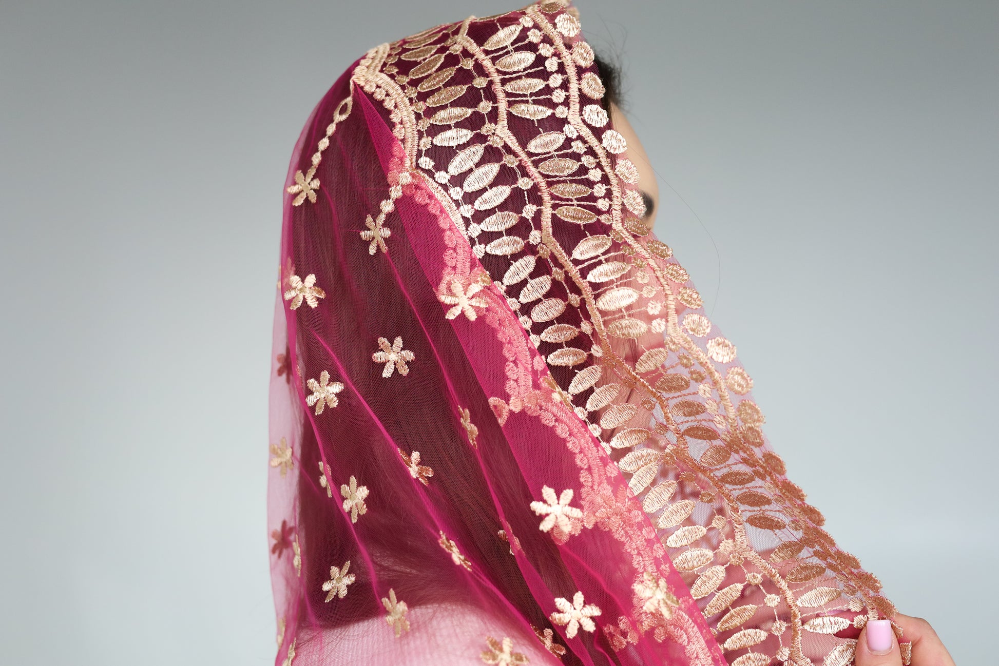 INFINITY PINK VEIL - MariaVeils