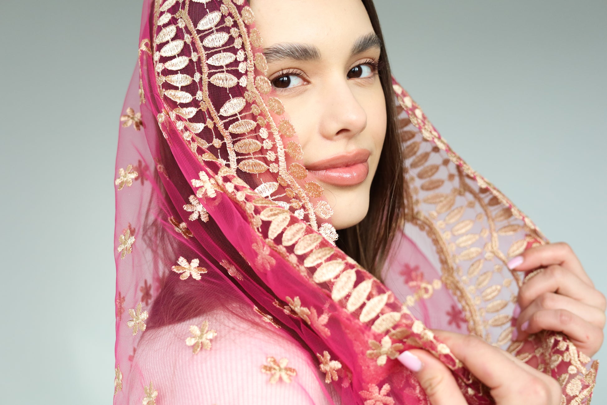INFINITY PINK VEIL - MariaVeils