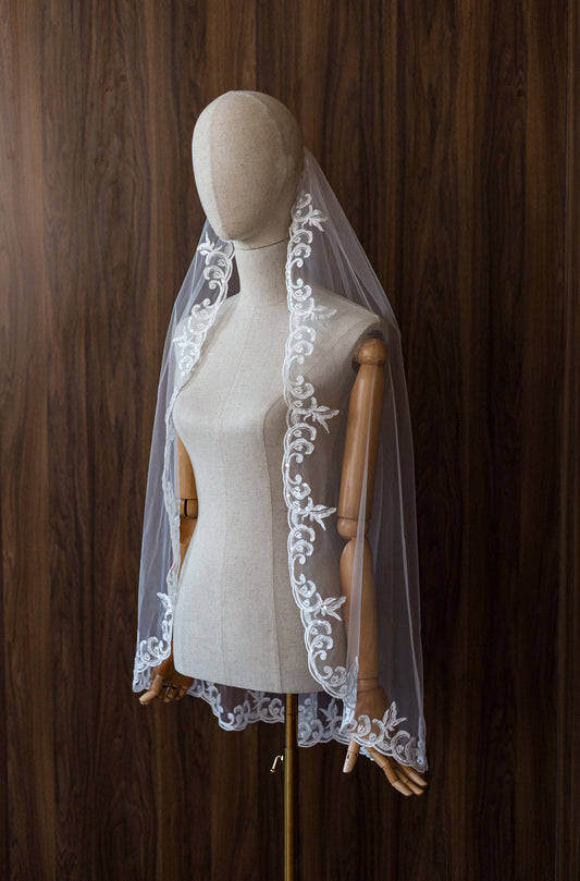 AURORA WEDDING VEIL - MariaVeils