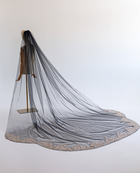 BRIELLE WEDDING VEIL - MariaVeils