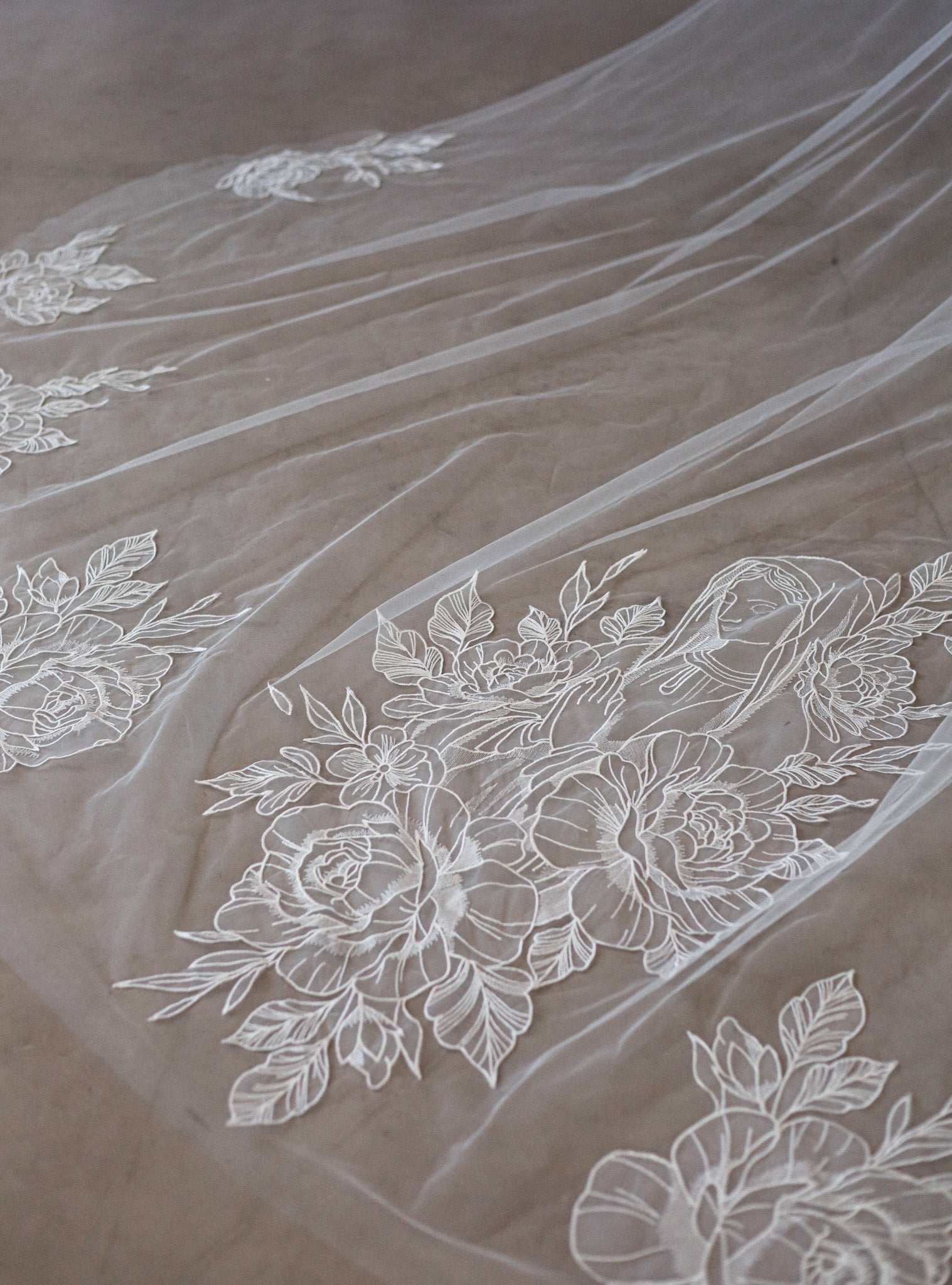 CALLIE WEDDING VEIL - MariaVeils