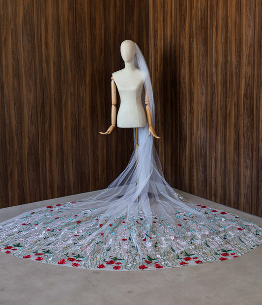 CASSANDRA WEDDING VEIL - MariaVeils