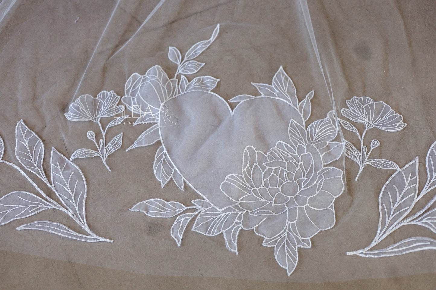 DAPHNE WEDDING VEIL - MariaVeils