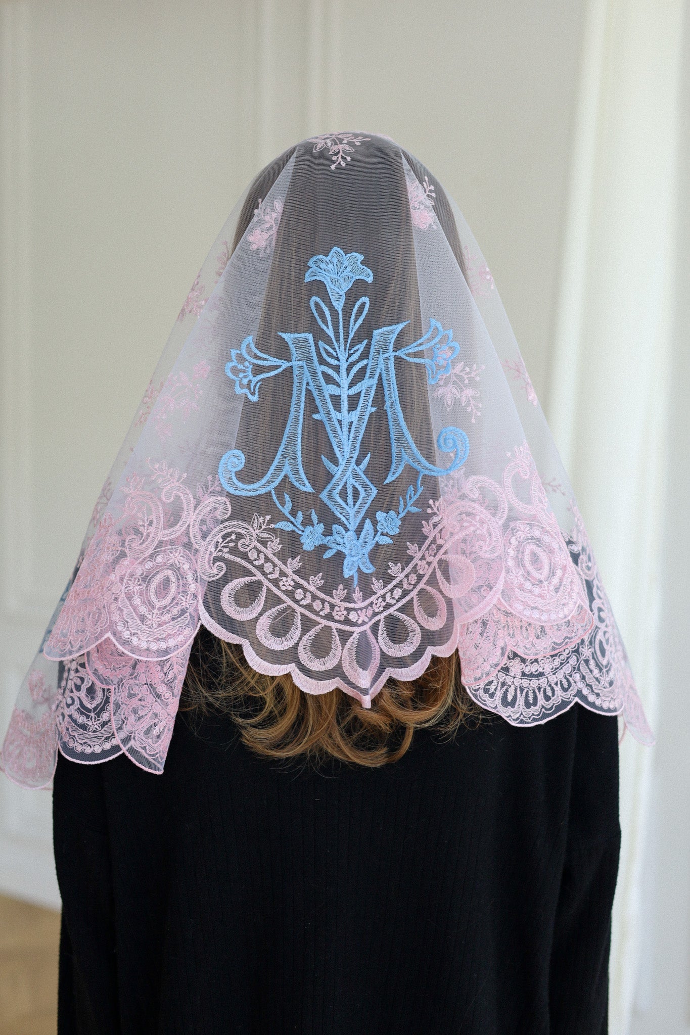 PINK SHORT VEIL