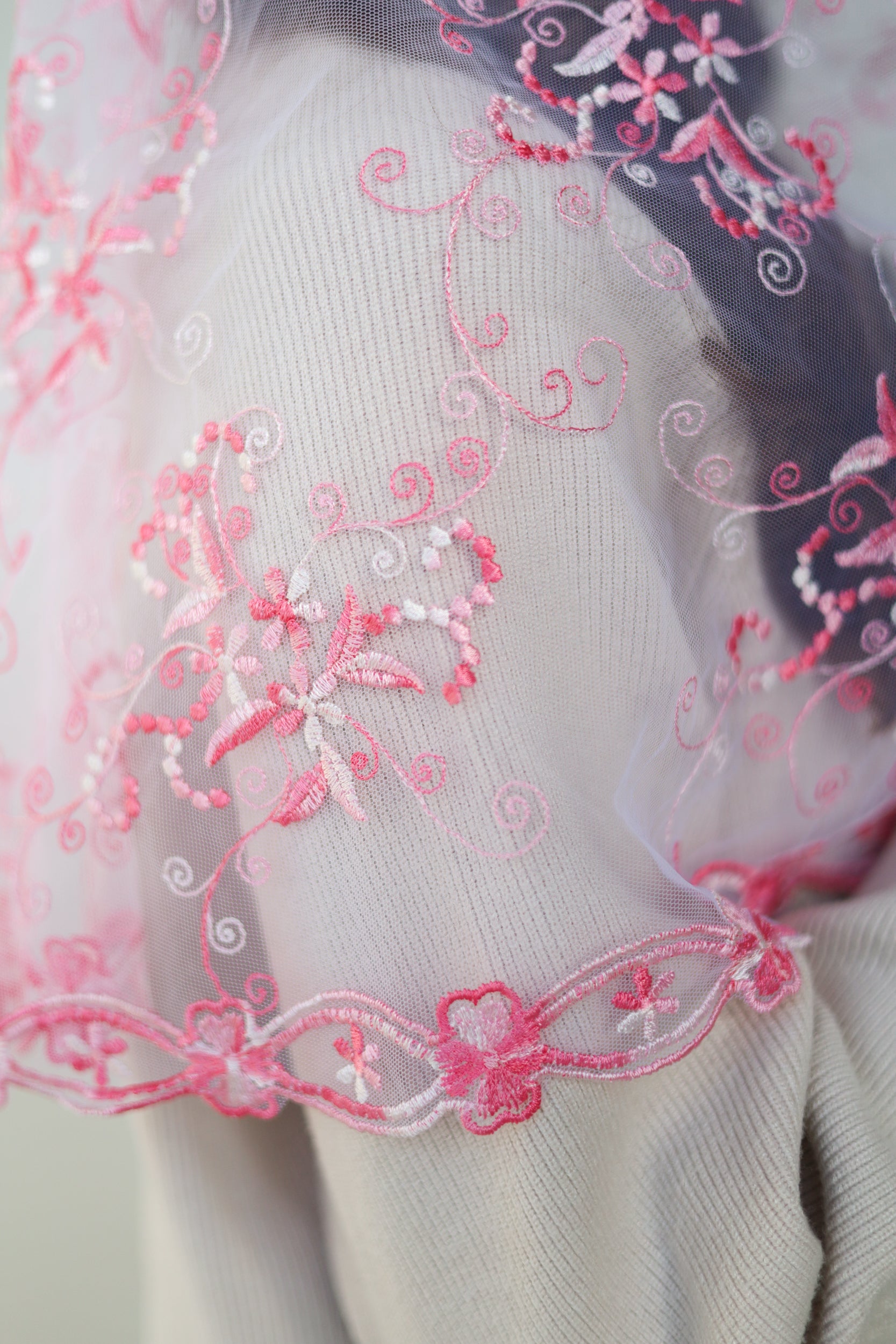 GRADIENT PINK VEIL - MariaVeils