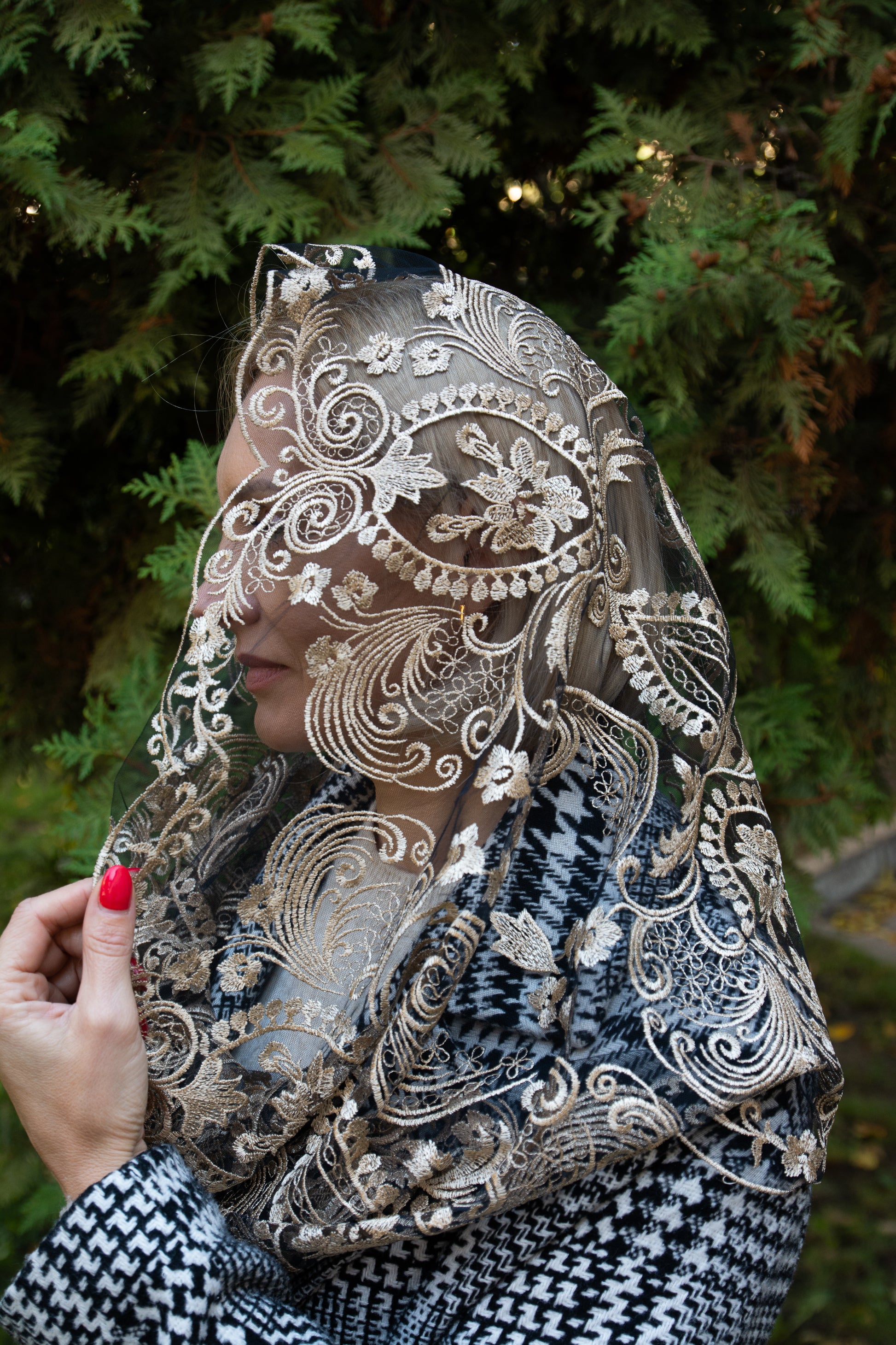 NEW!! Gold Infinity Veil - MariaVeils