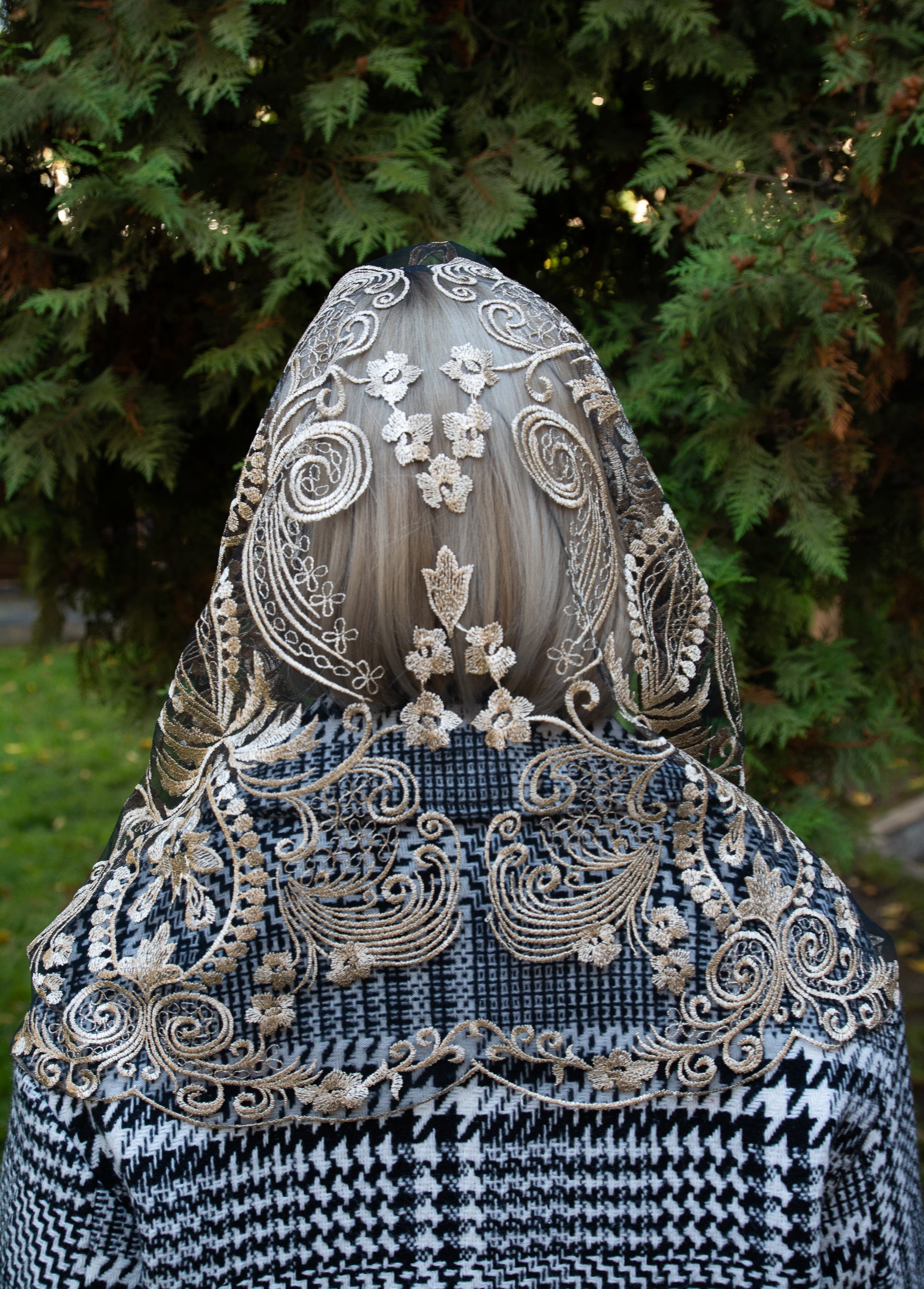 NEW!! Gold Infinity Veil - MariaVeils