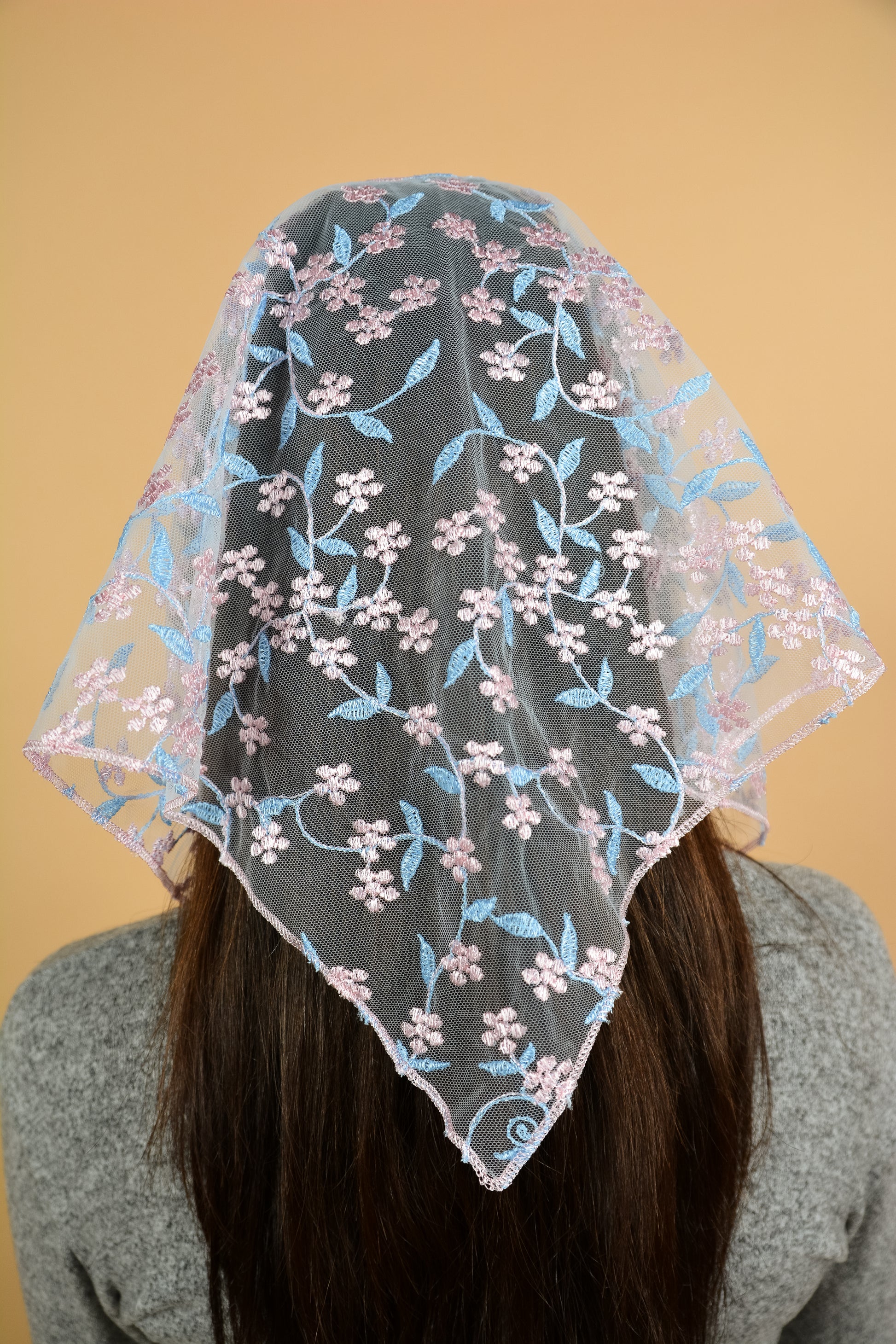 PINK & BLUE VEIL - MariaVeils