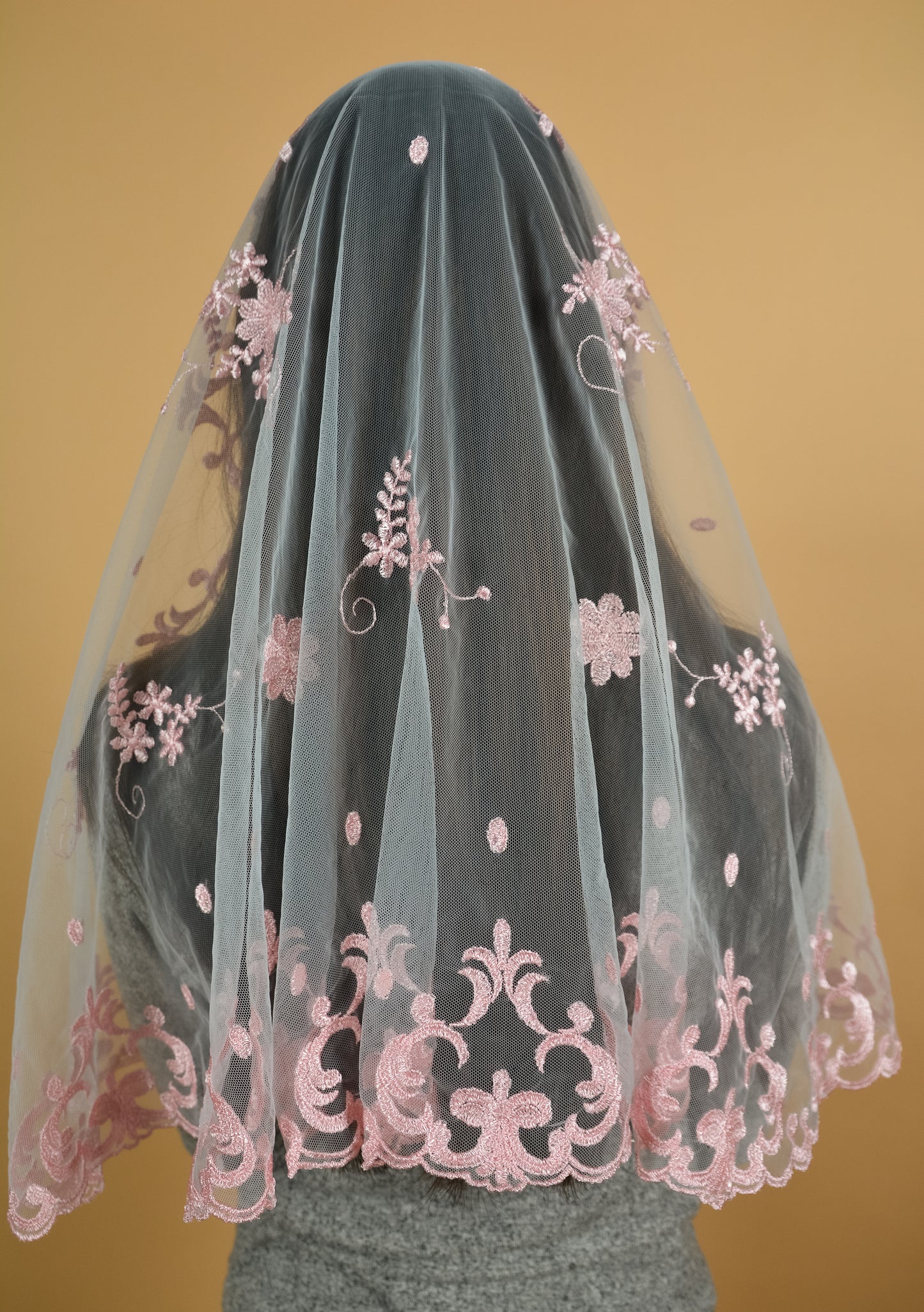 Long Pink Lace - MariaVeils