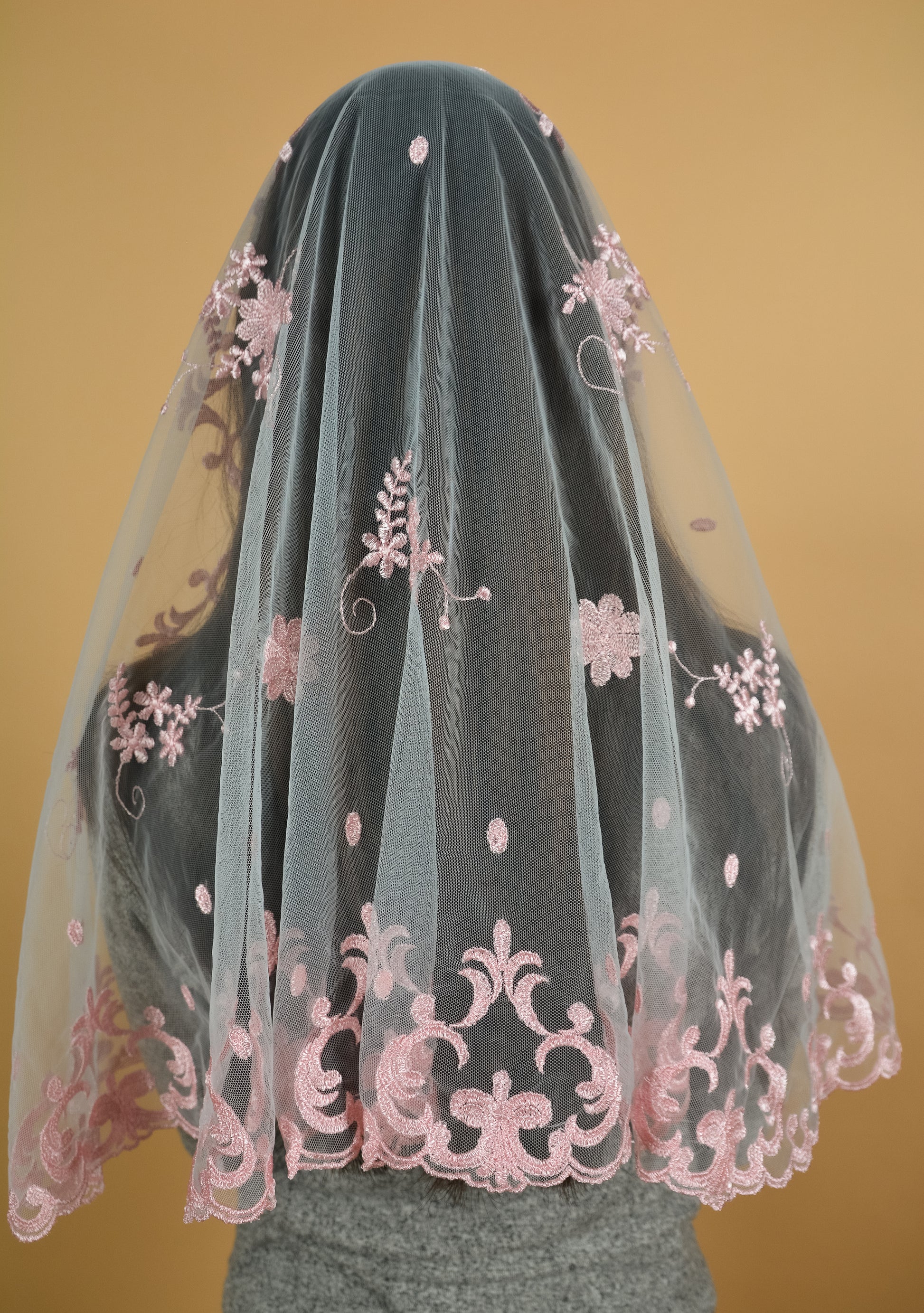 Long Pink Lace - MariaVeils