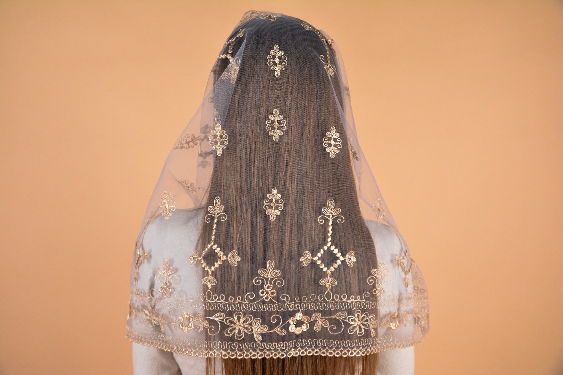 Gold Chapel Veil - MariaVeils