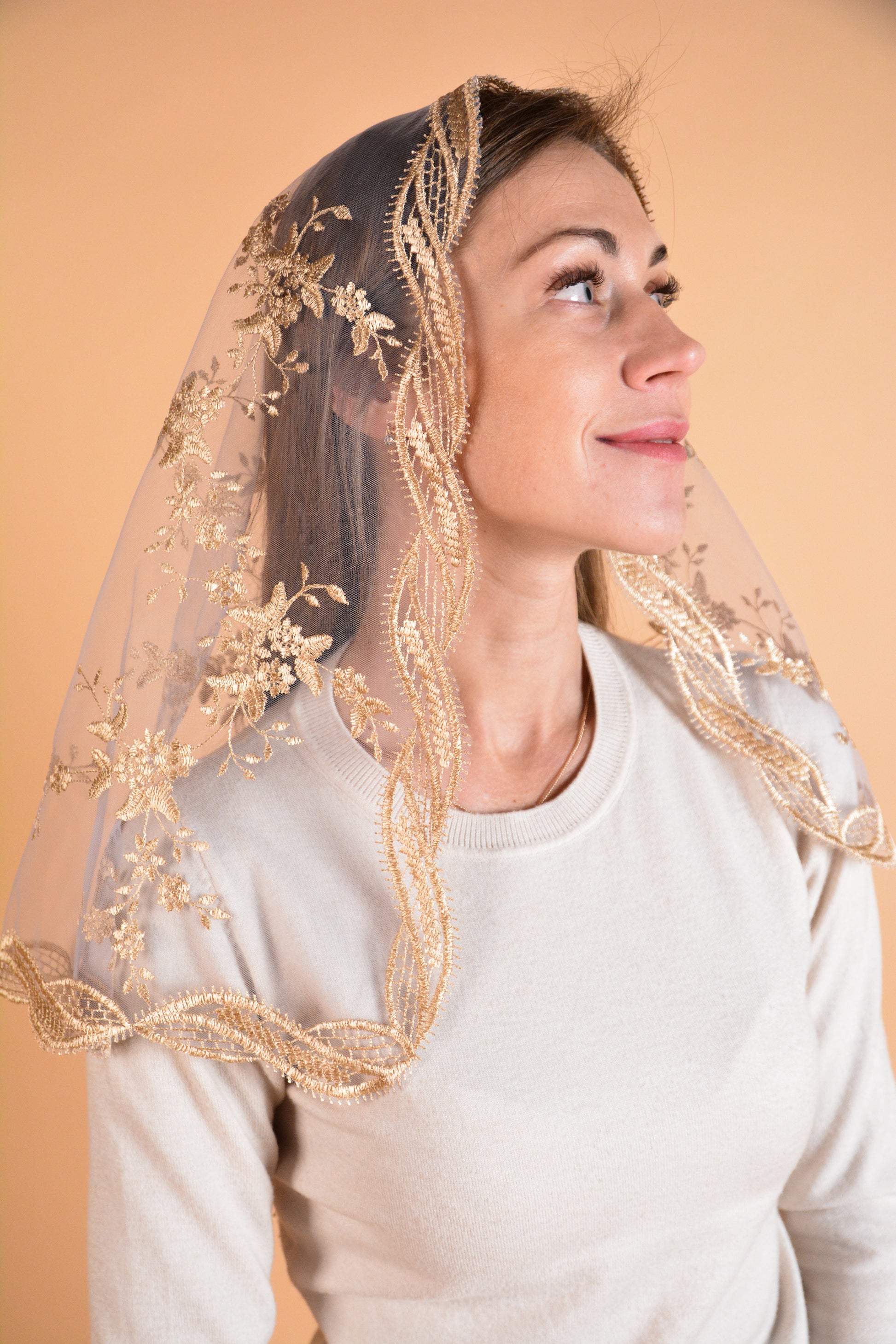 GOLD & PURPLE VEIL - MariaVeils