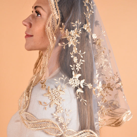 Catholic Gold Veil