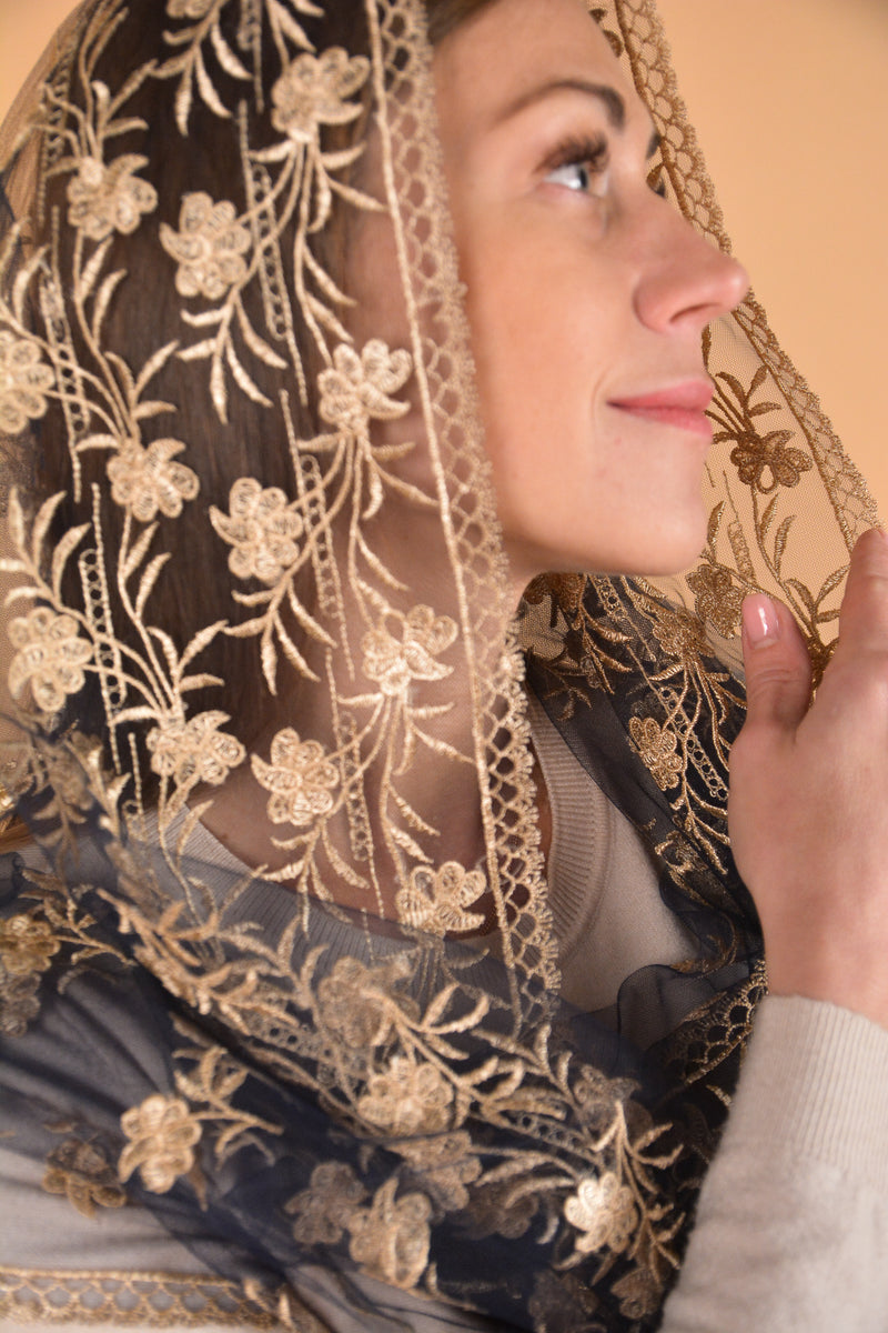 Gold Infinity Veil