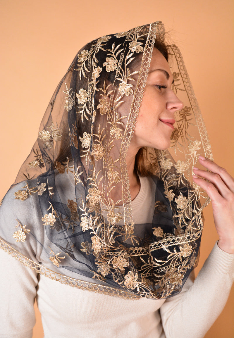 Gold Infinity Veil