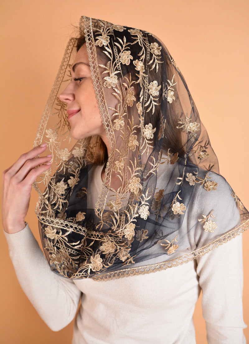 Gold Infinity Veil