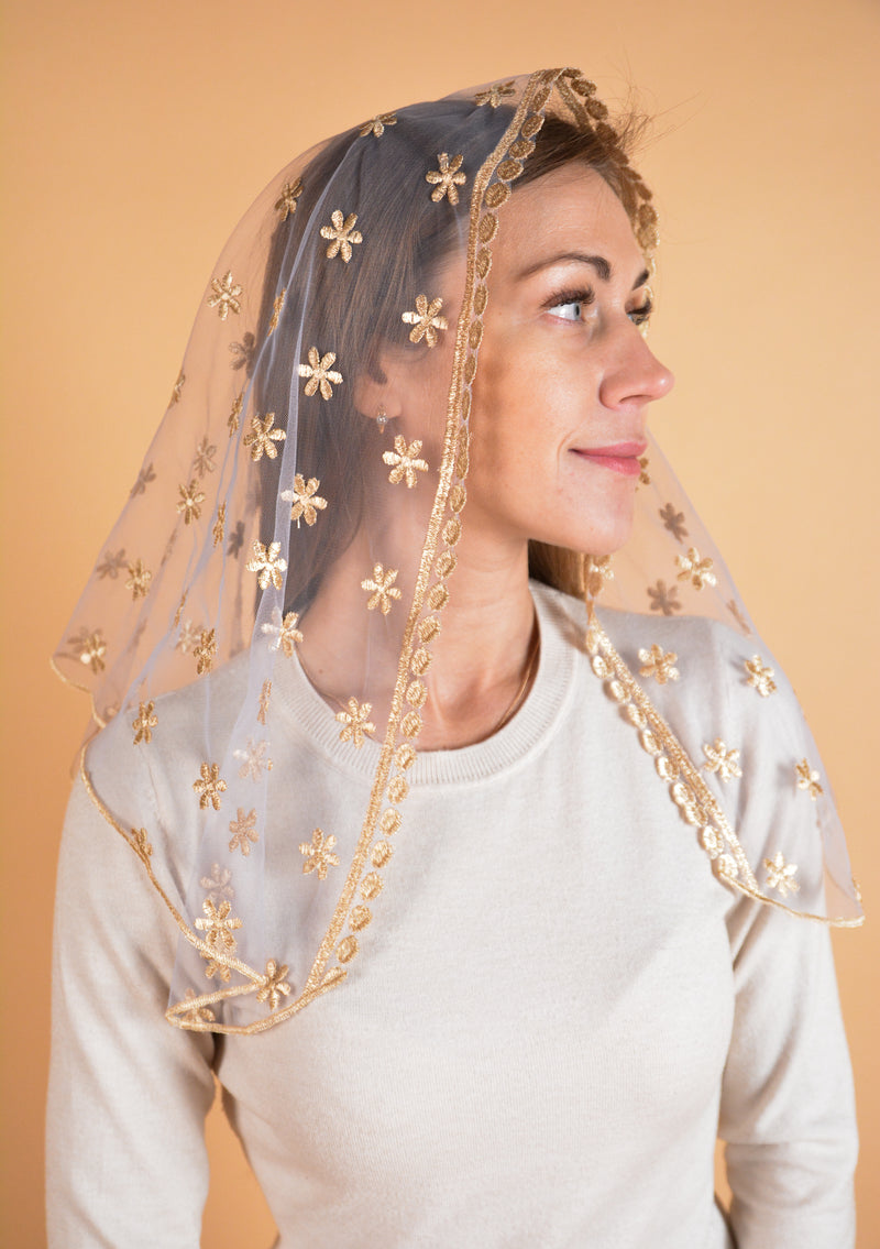 New! Gold Veil
