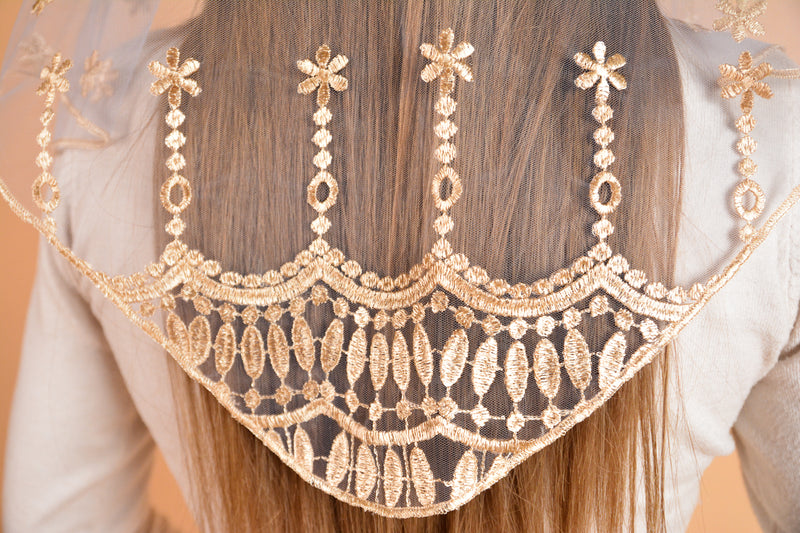 New! Gold Veil