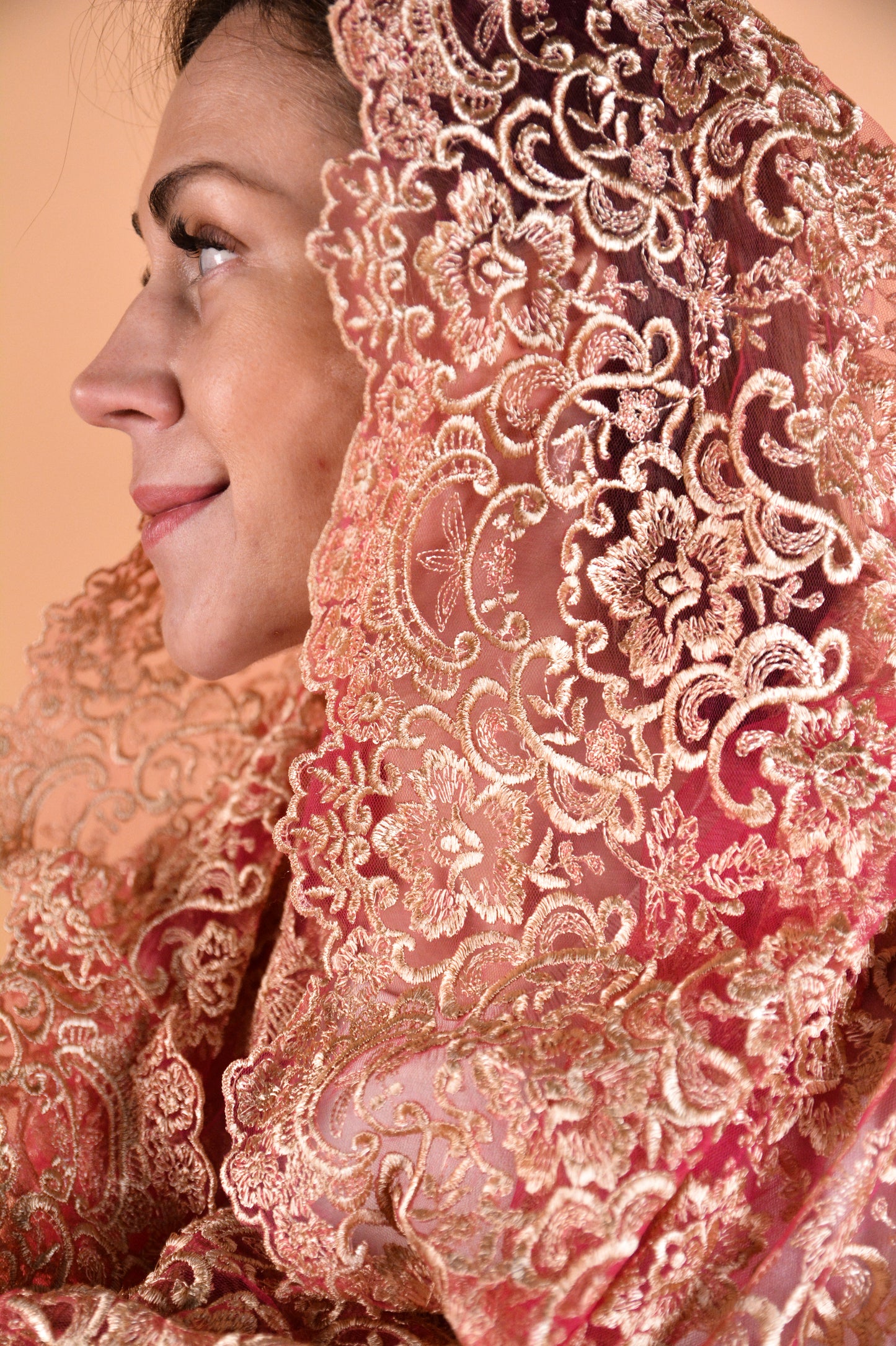 Pink Infinity Veil