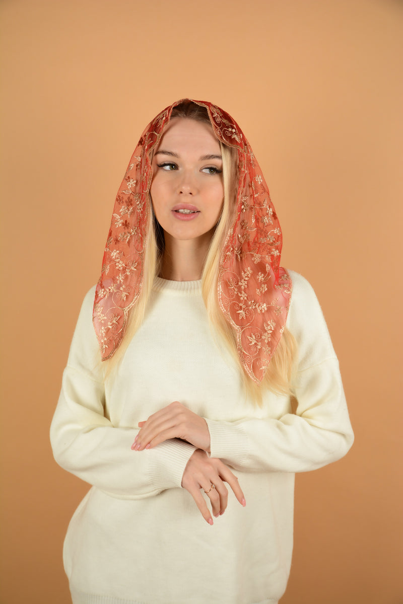 NEW!! Triangle short veil - MariaVeils