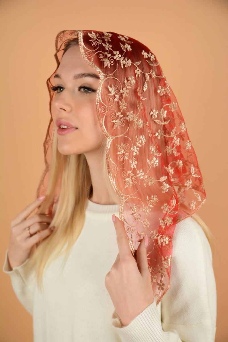 NEW!! Triangle short veil - MariaVeils