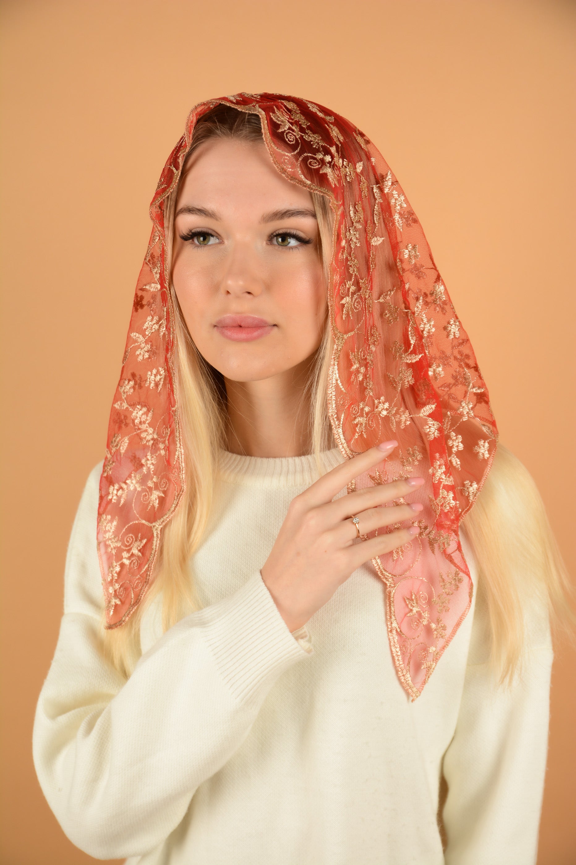 NEW!! Triangle short veil - MariaVeils