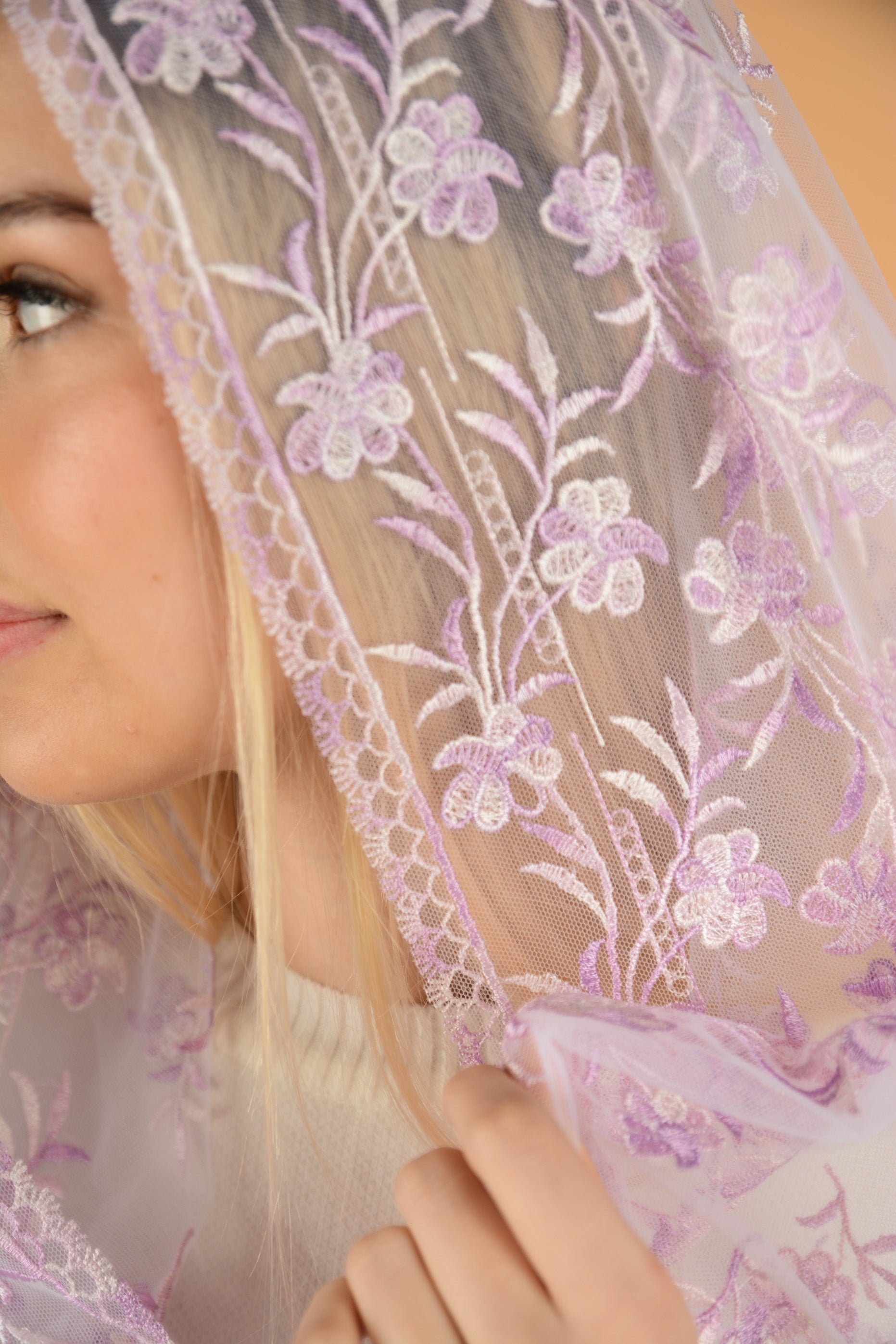 GRADIENT PURPLE VEIL - MariaVeils