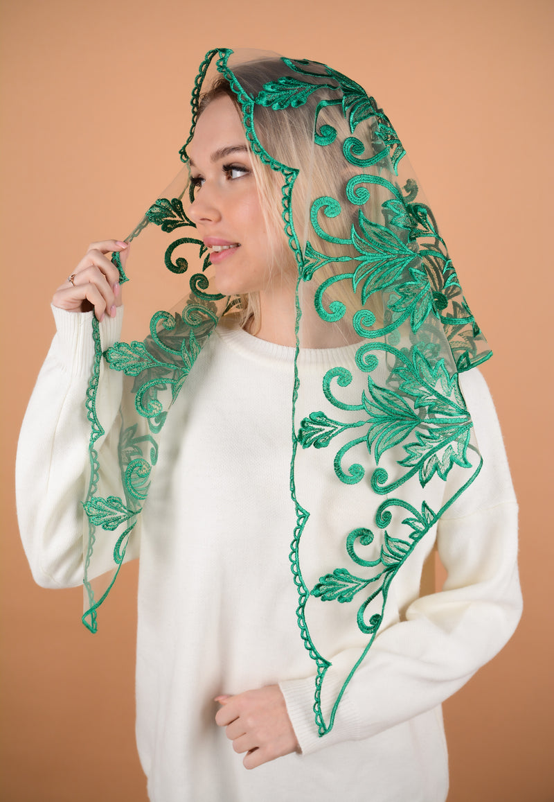 New! Green Veil