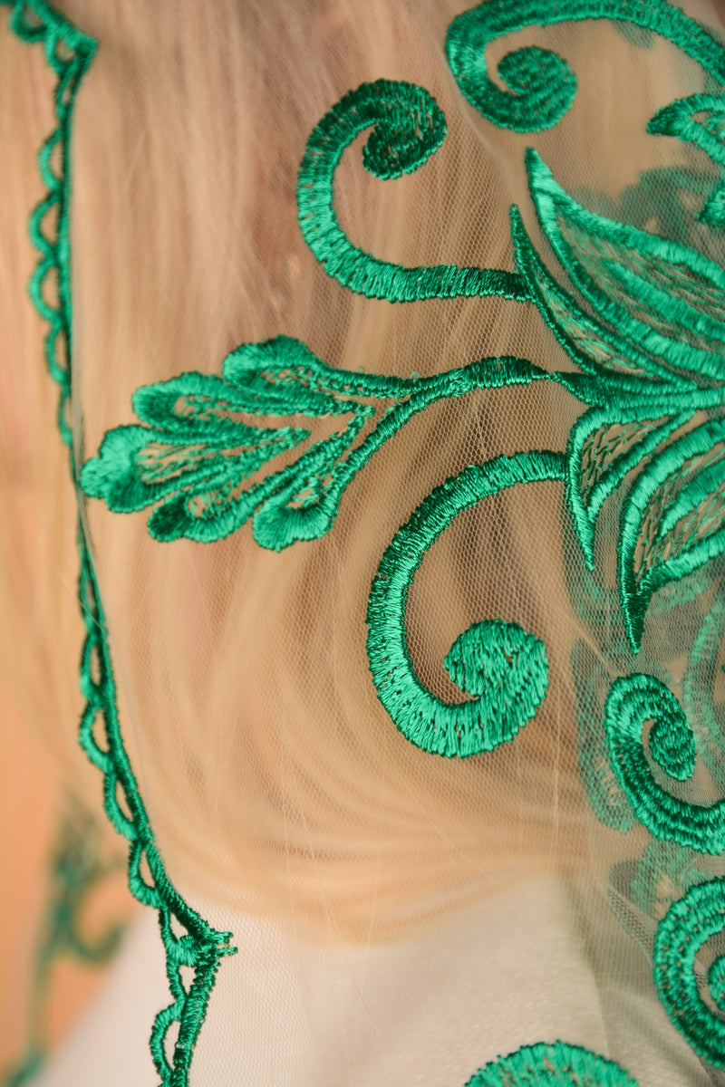 New! Green Veil