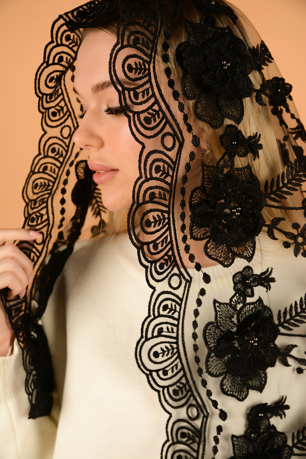 Long 3D Veil - MariaVeils