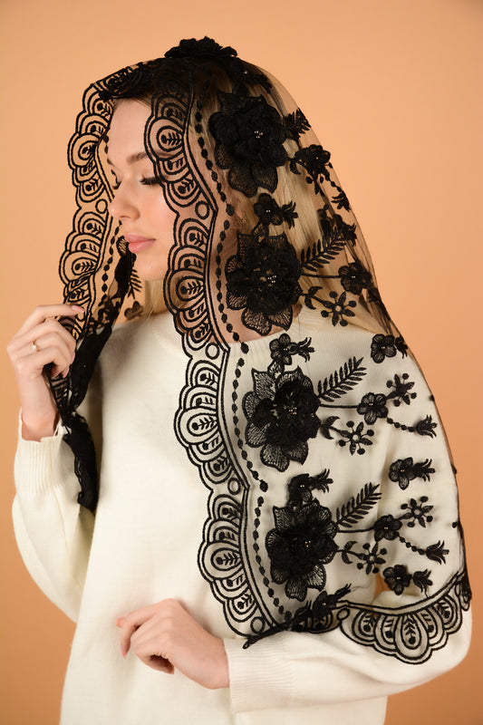 Long 3D Veil - MariaVeils