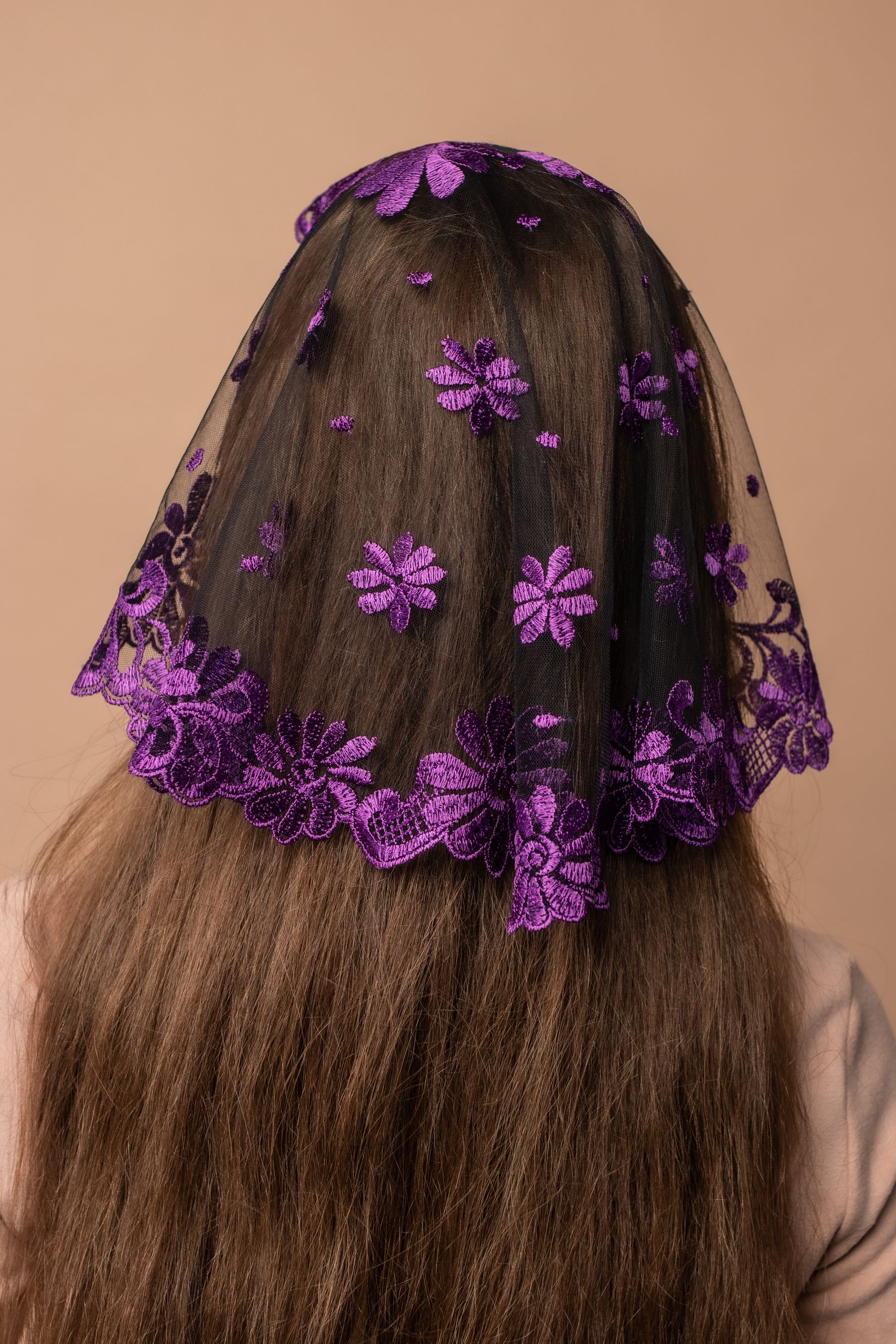 NEW!! Bestseller veil in new purple color - MariaVeils