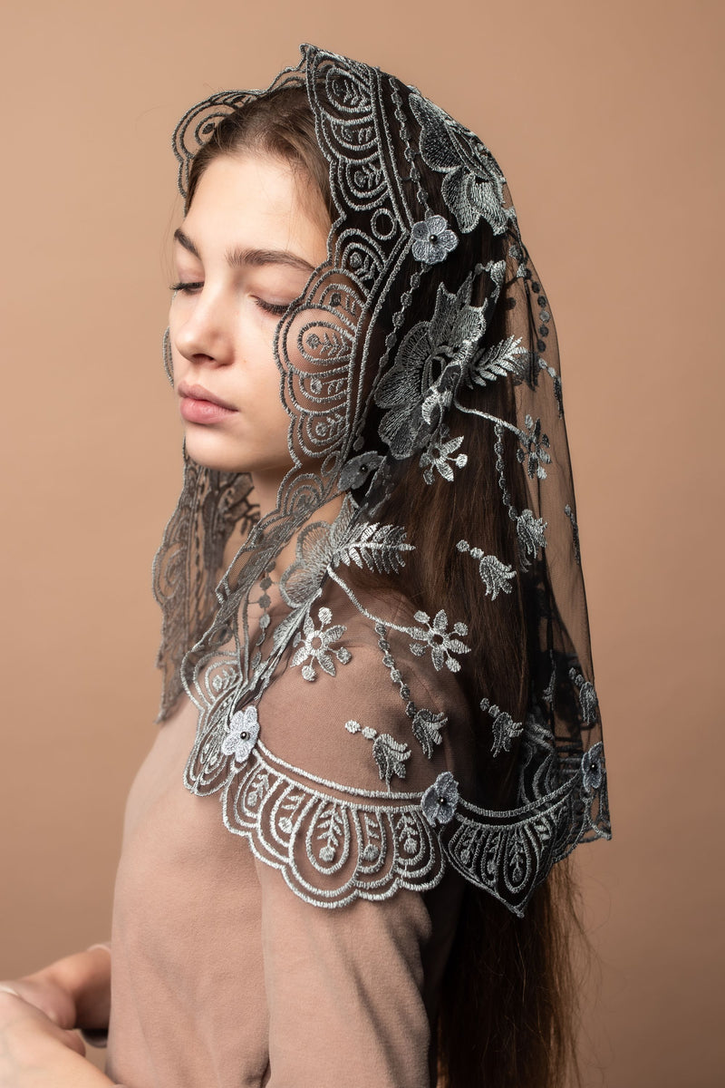 NEW!! 3D floral veil - MariaVeils