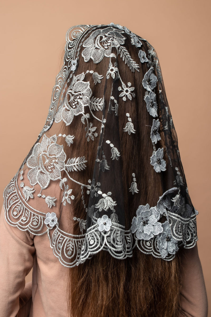 NEW!! 3D floral veil - MariaVeils