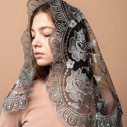 NEW!! 3D floral veil - MariaVeils