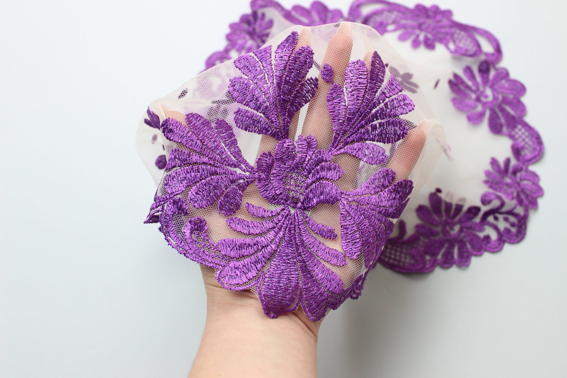 NEW!! Bestseller veil in new purple color - MariaVeils